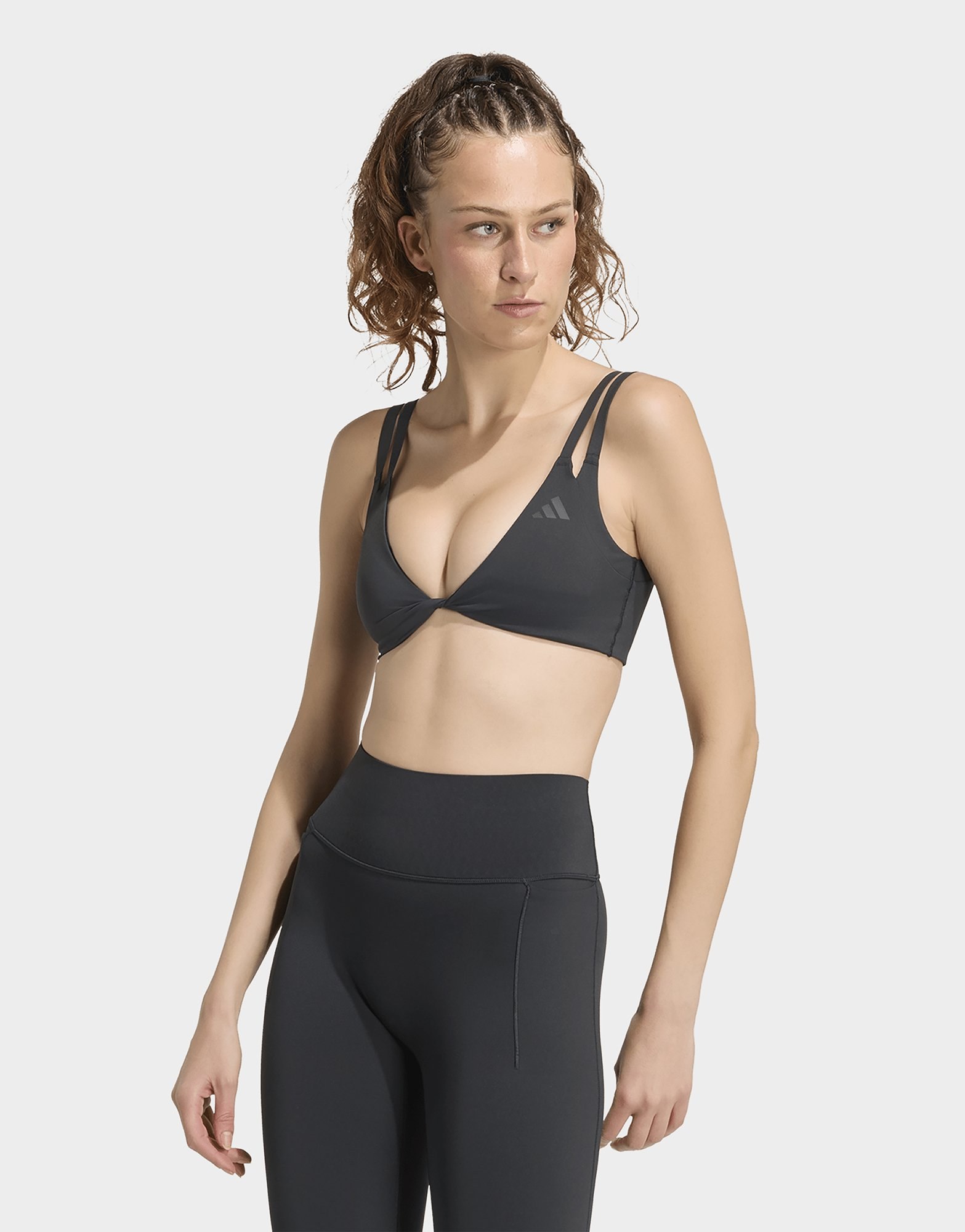 adidas Optime Workout Twist Sport-bh Im Wendedesign, Leicht Stützend