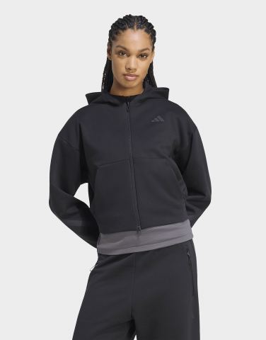 adidas Z.n.e. Sweatshirt, Kürzer Geschnitten, Durchgehender Reissverschluss