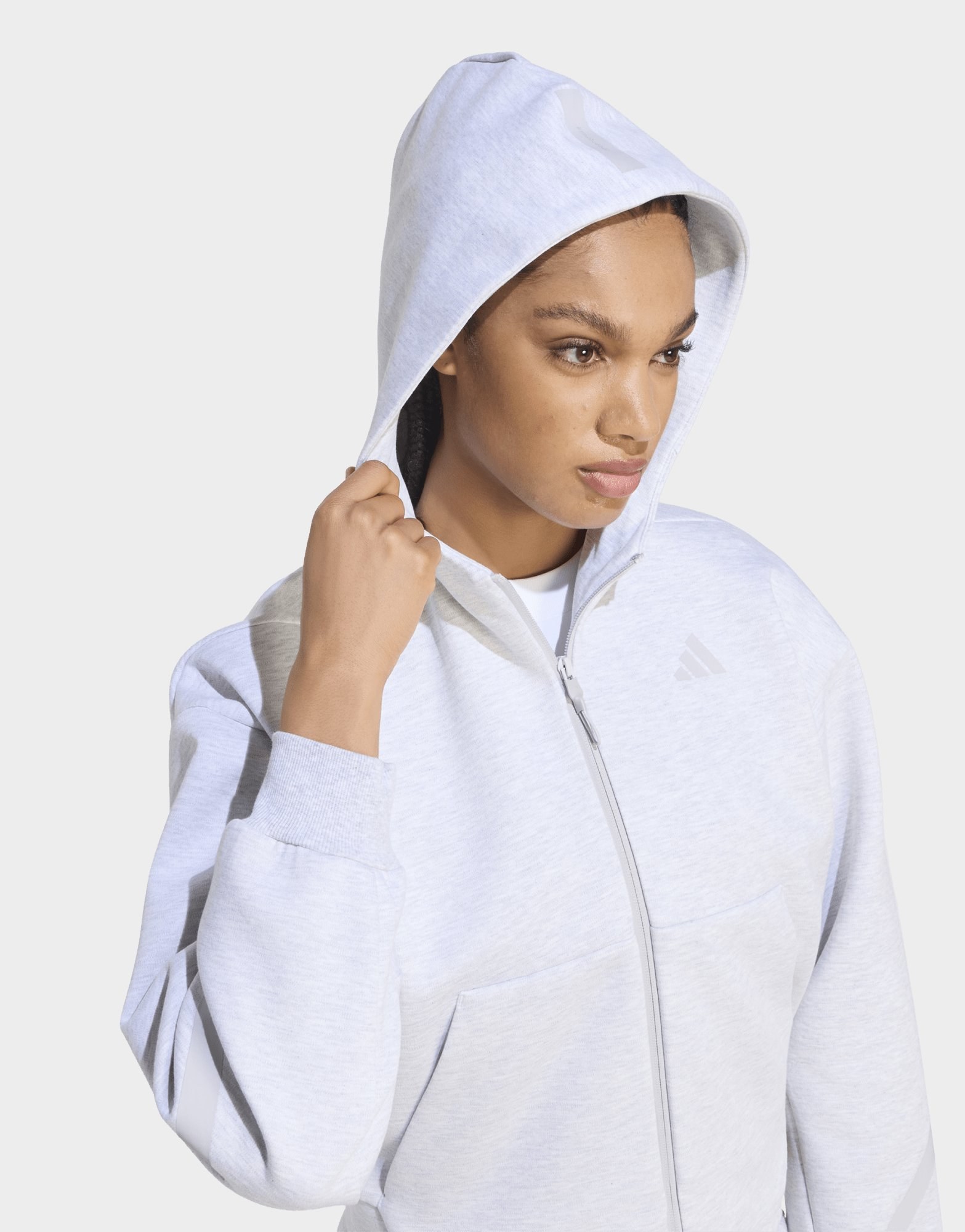adidas Z.n.e. Sweatshirt, Kürzer Geschnitten, Durchgehender Reissverschluss