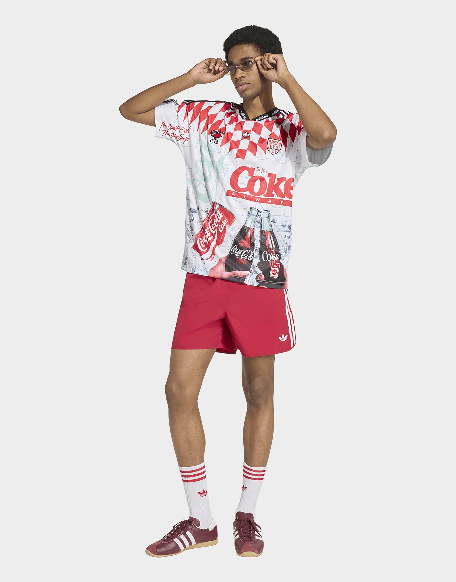 adidas X COCA-COLA CLASSIC SPORT MASH-UP TRIKOT
