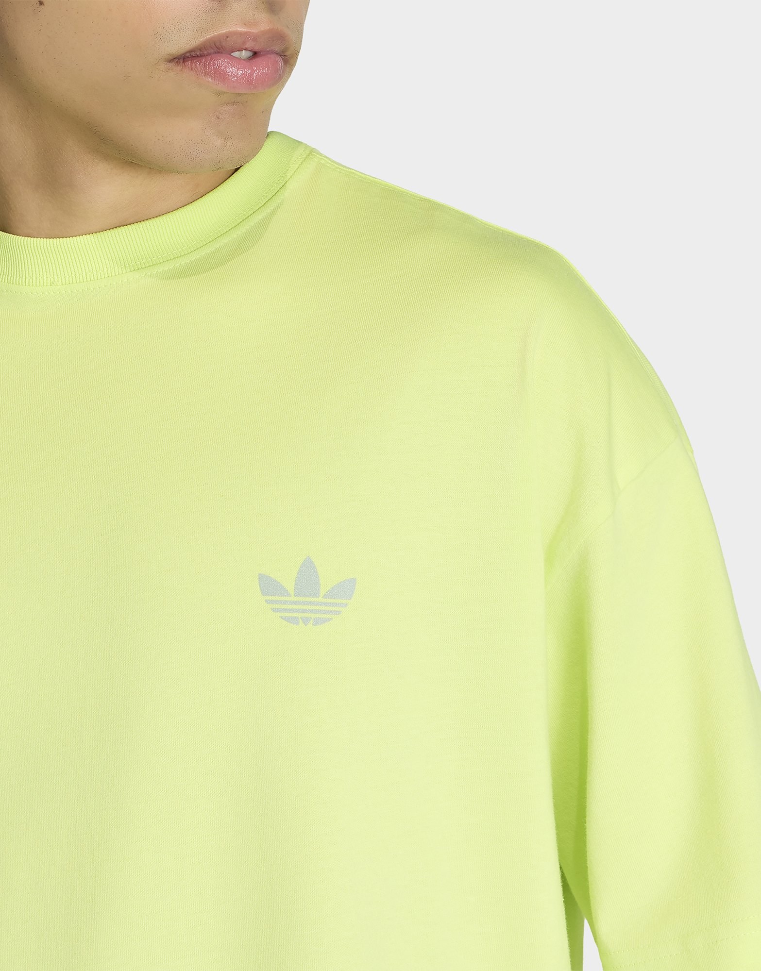 adidas TREFOIL ESSENTIALS SPACER T-SHIRT, LOCKER GESCHNITTEN