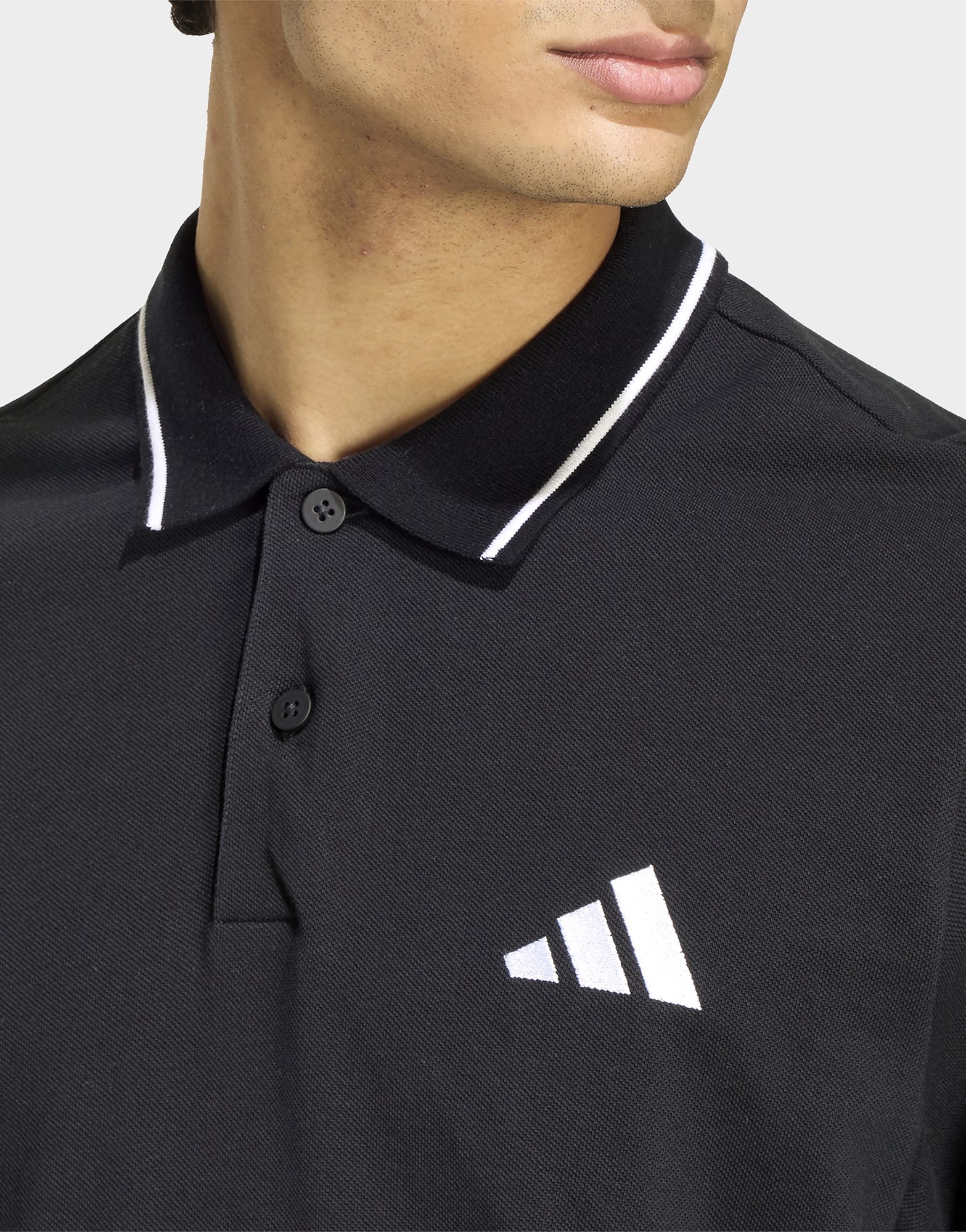 adidas Essentials 3-streifen Pikee-poloshirt