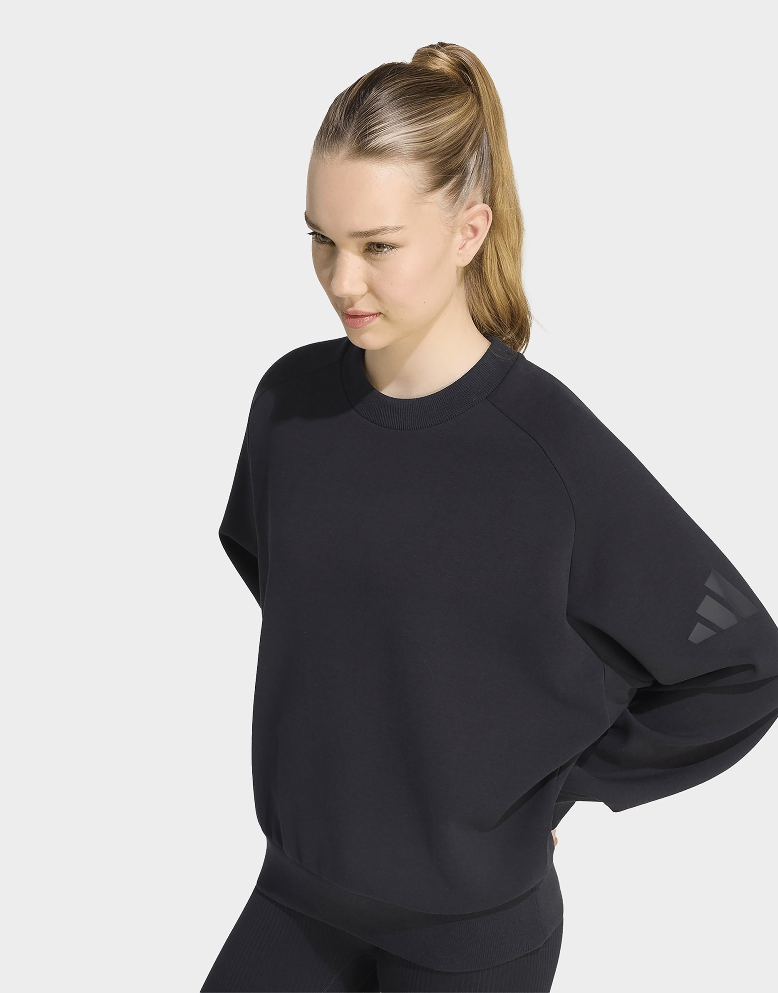 adidas Soft Lux Sweatshirt, Locker Geschnitten