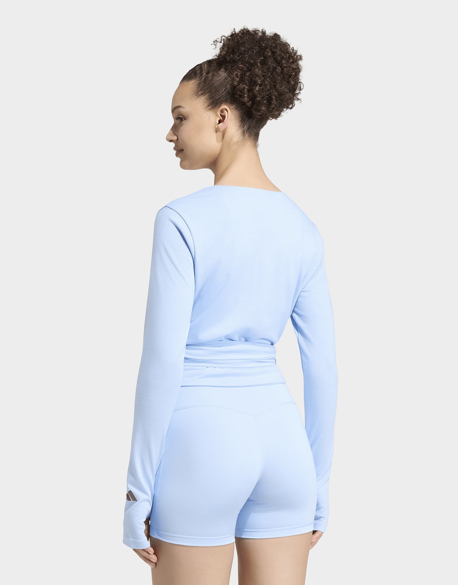 adidas 3-streifen Studio Soft Ballett Wickeltop