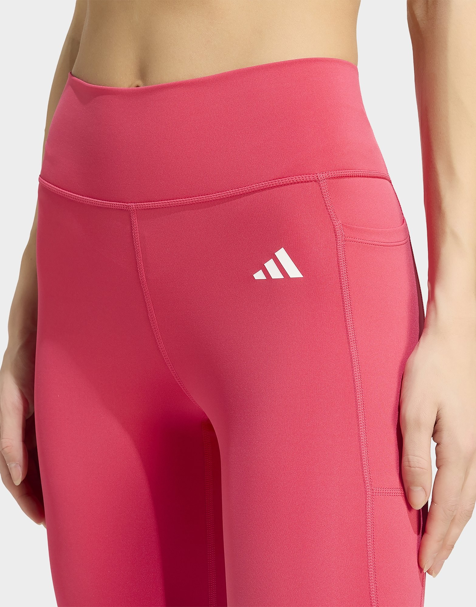 adidas Optimé Essentials Stash Pocket Leggings, Komplette Länge