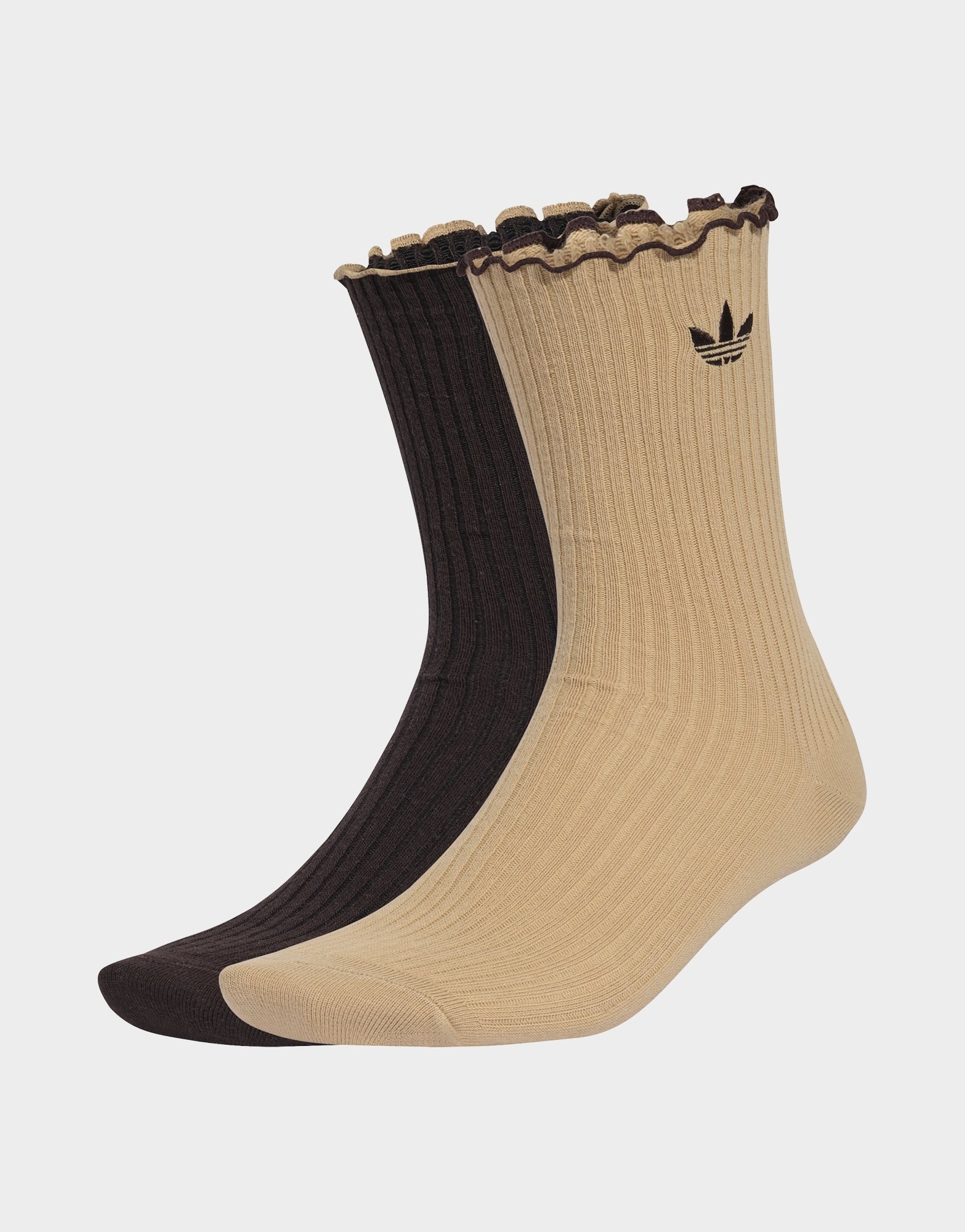 adidas Crew Socken, Rüschen, 2 Paar