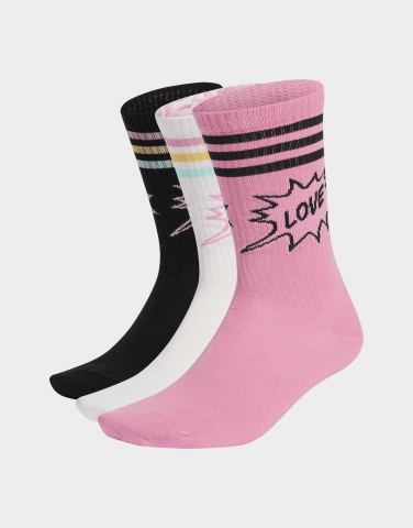 adidas Love Unites Crew Socken, 3er-pack