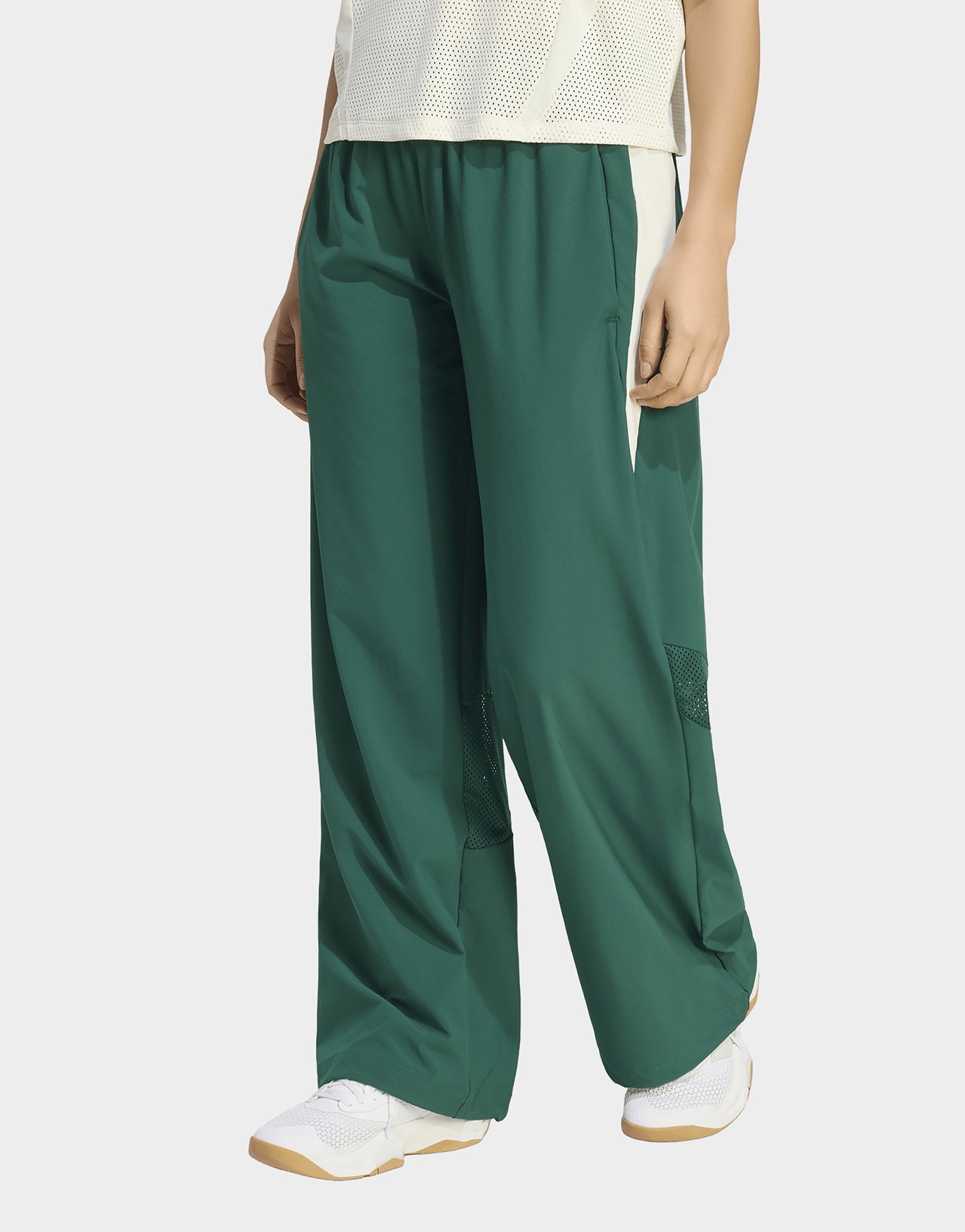adidas Hyperglam Color Block Hose Gewebt Weites Bein