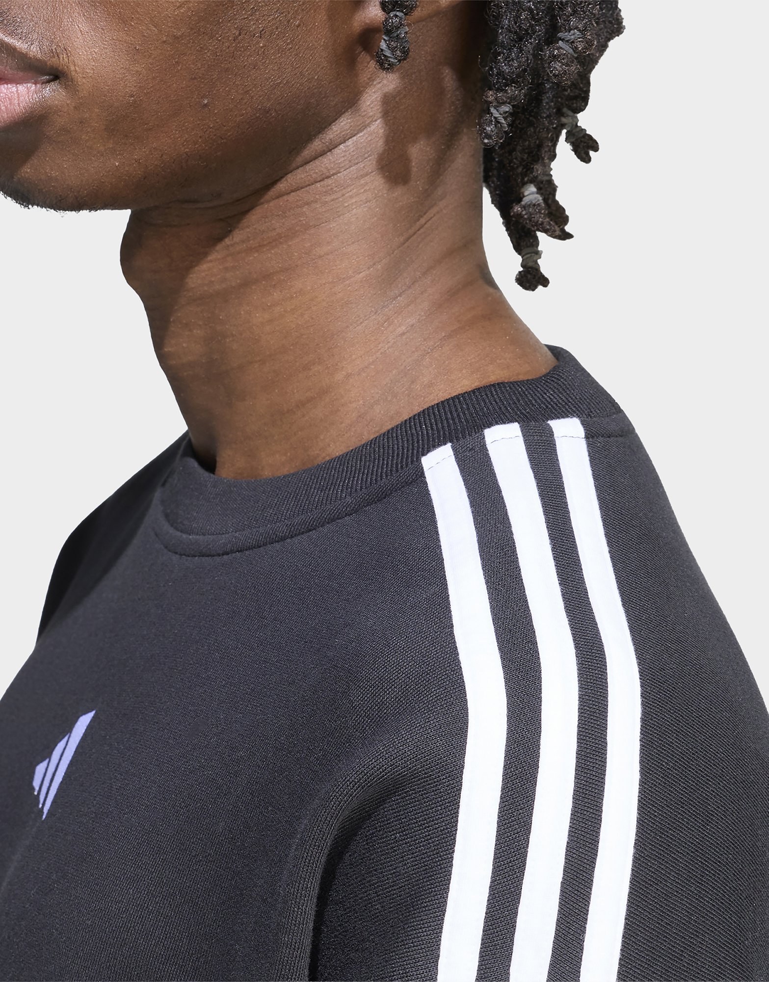adidas Essentials 3-Streifen French Terry Sweatshirt