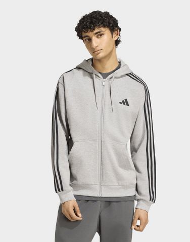 adidas Essentials 3-Streifen French Terry Kapuzenjacke