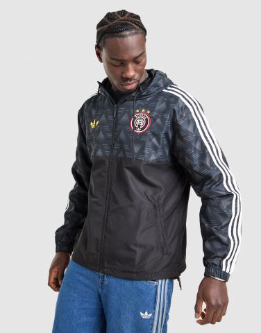 adidas Originals Allover-Print Windbreaker Jacke