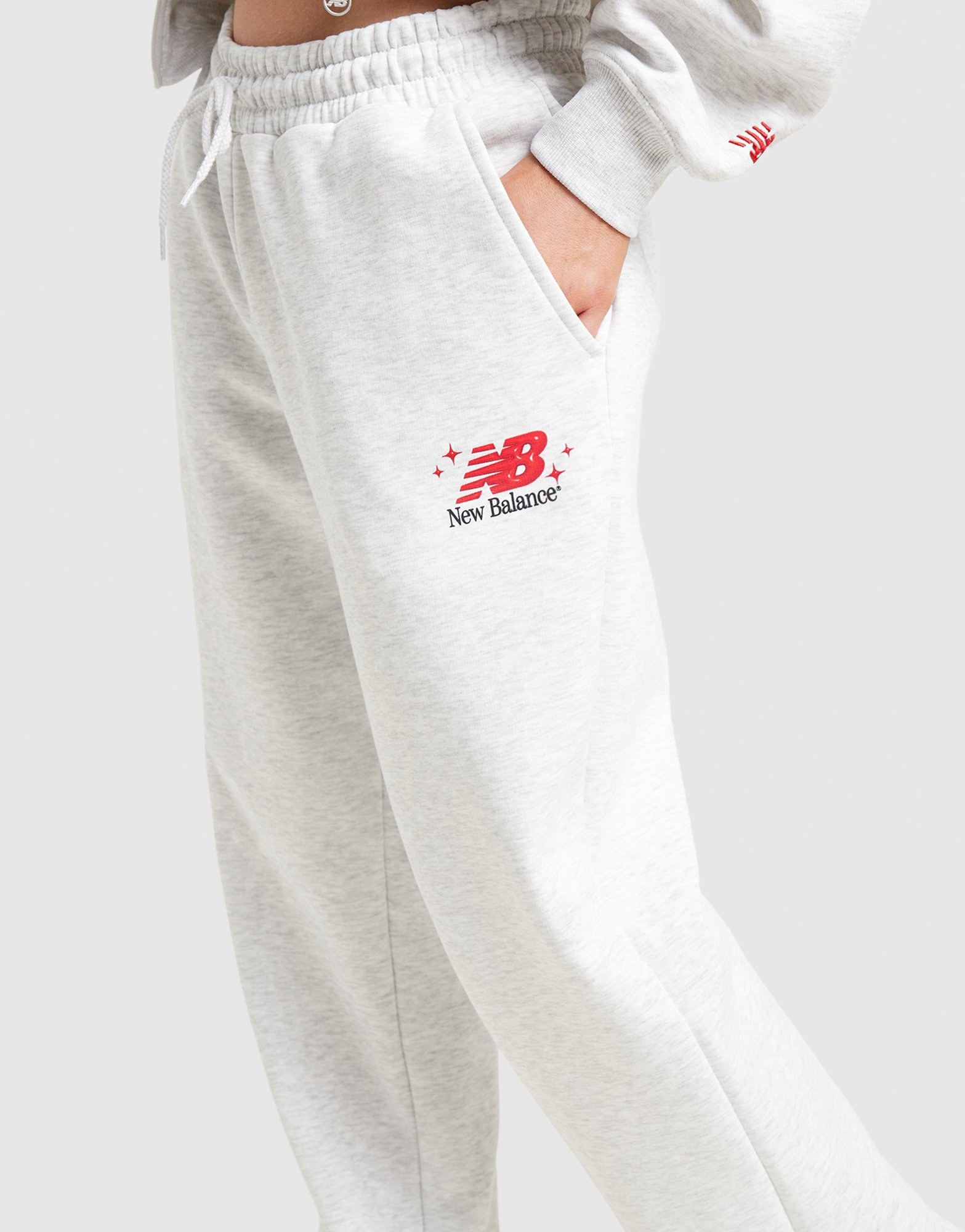 New Balance Chrome Wide Leg Jogginghose