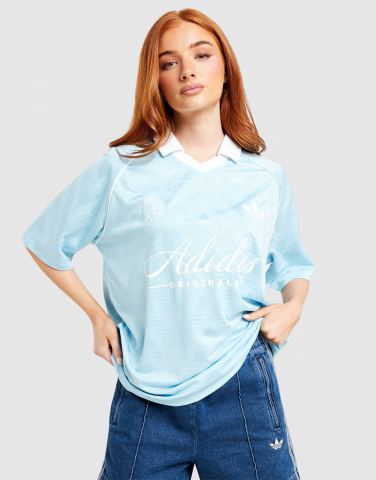 adidas Originals Script Fußball Collar T-Shirt