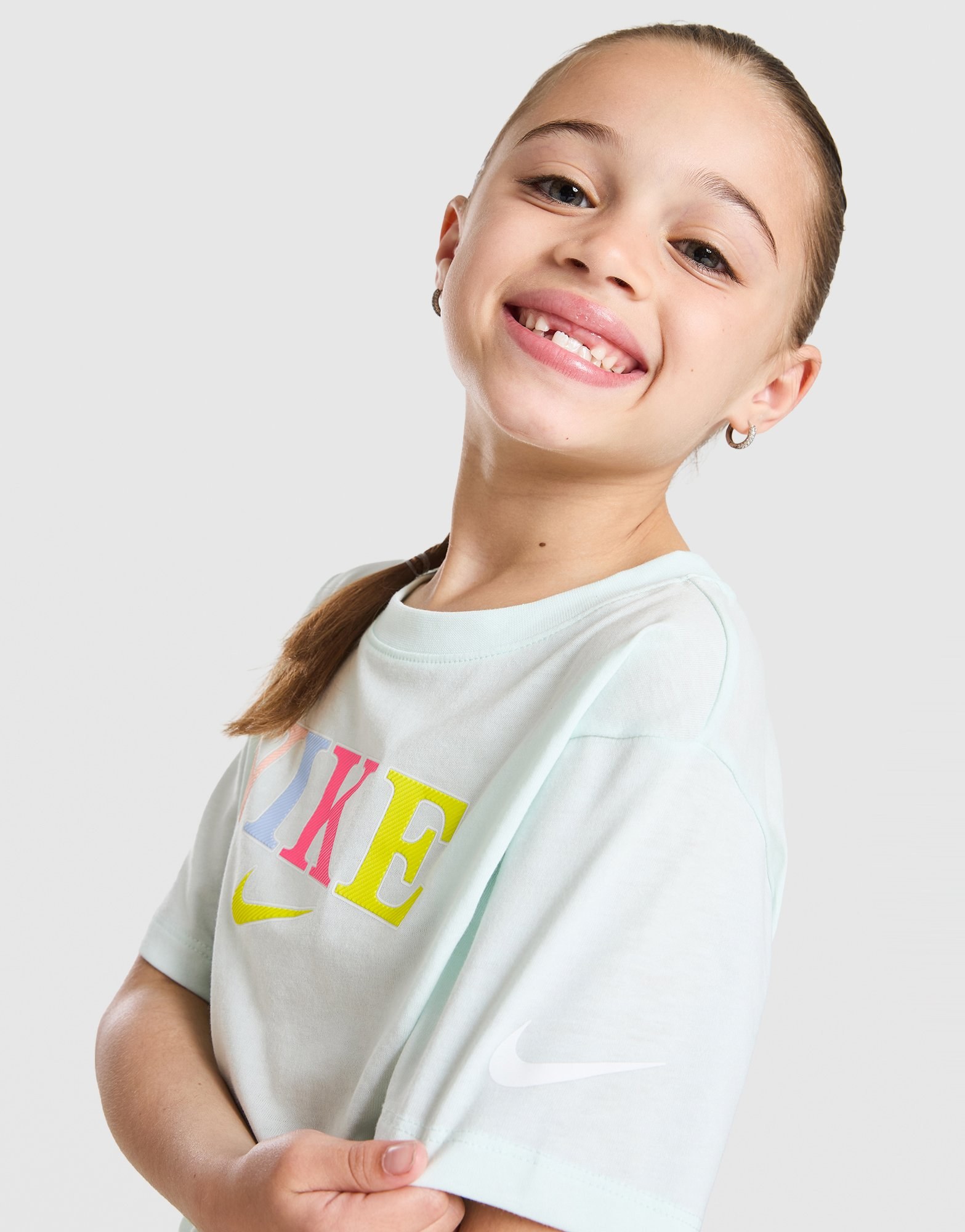 Nike Girls' Graphic T-Shirt/Shorts Set Children