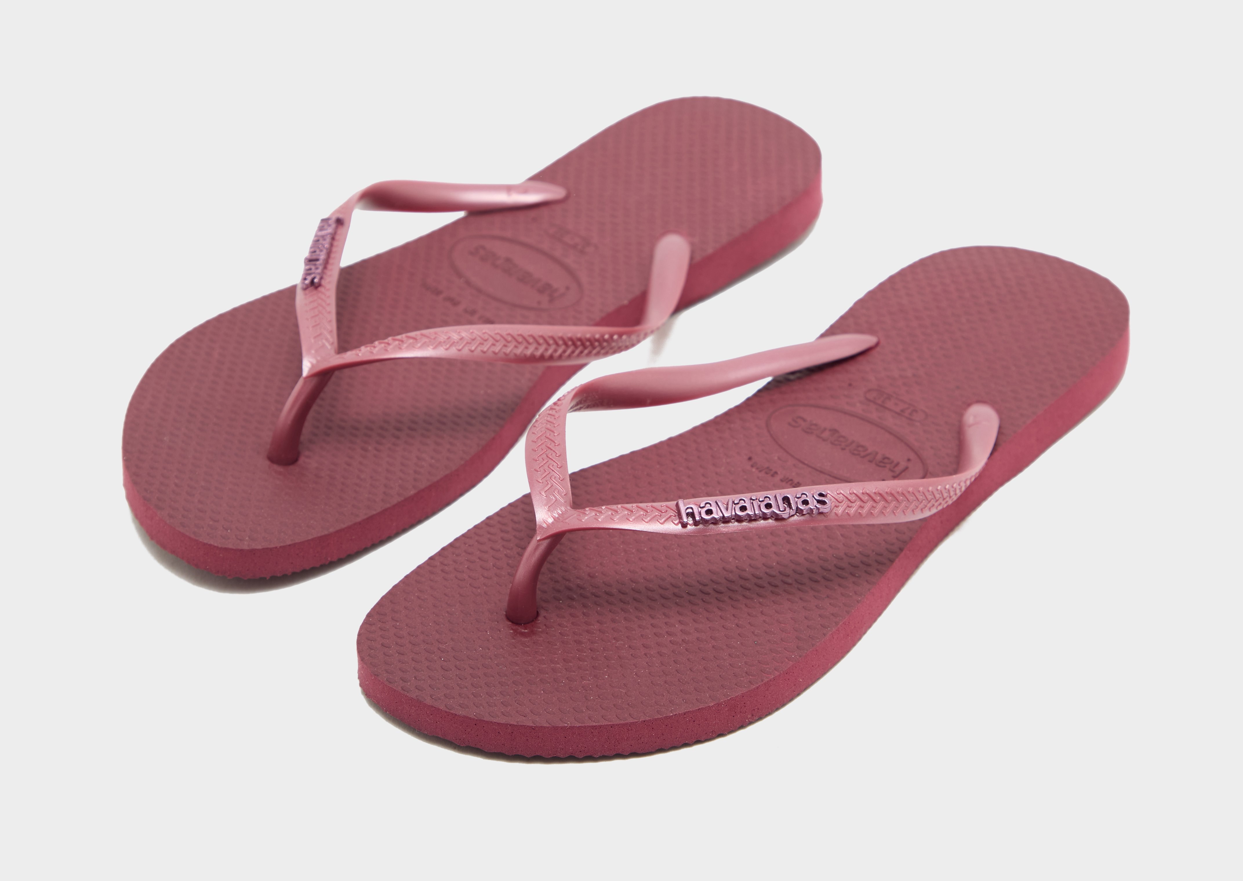 Havaianas Slim Logo Metallic Flip-Flops Damen