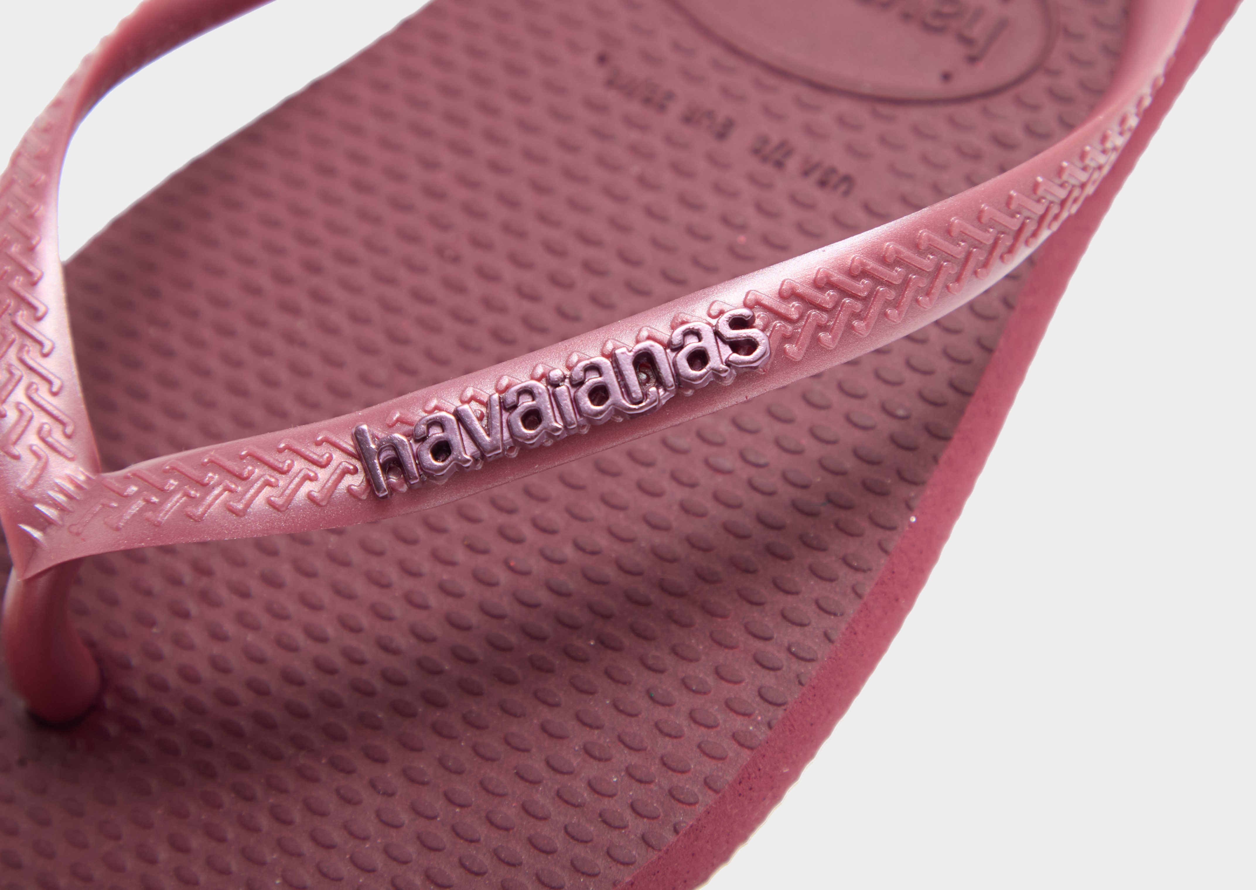 Havaianas Slim Logo Metallic Flip-Flops Damen