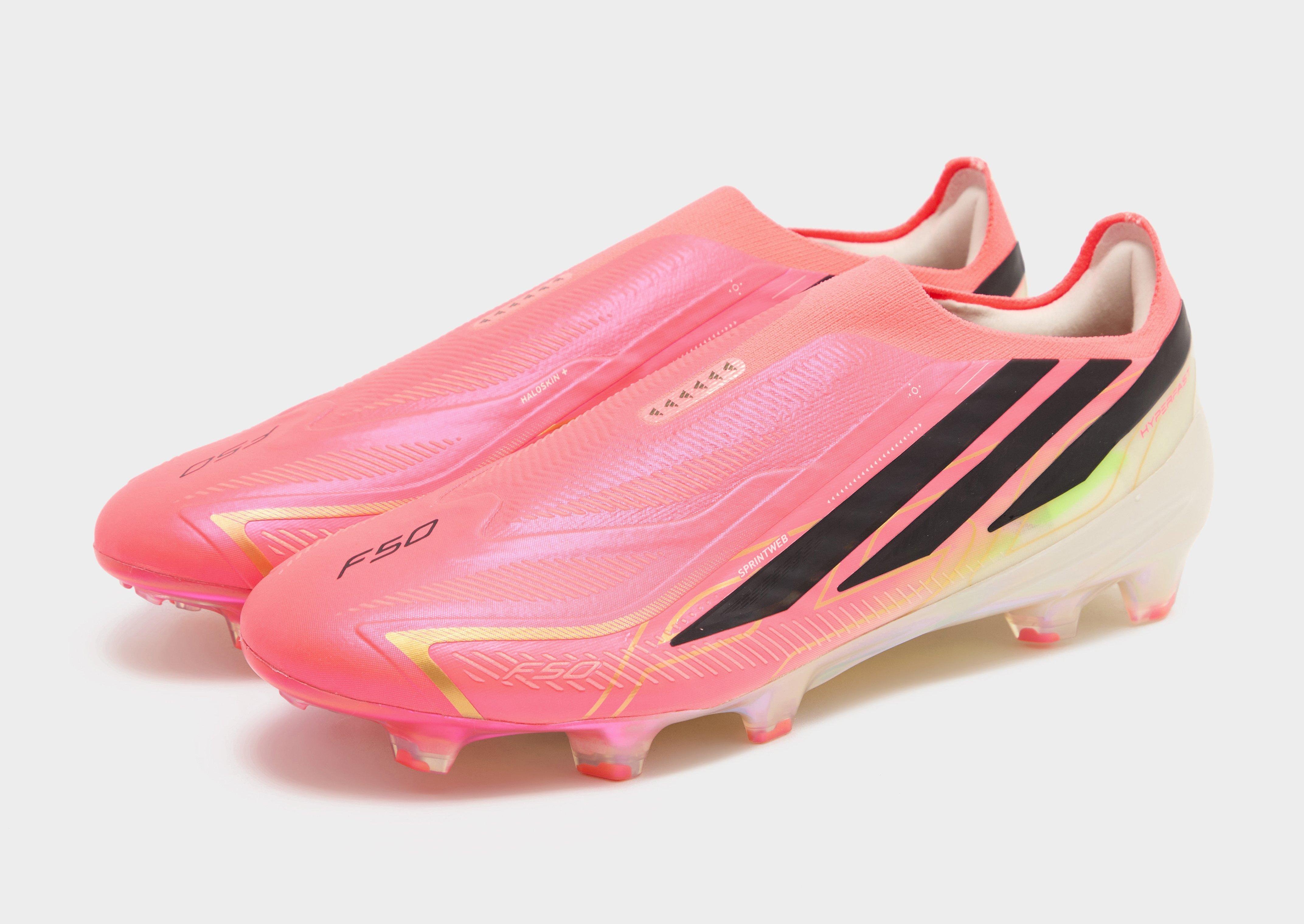 adidas F50 Hyperfast Elite Fußballschuh, Feste Böden, Ohne Schnürsenkel