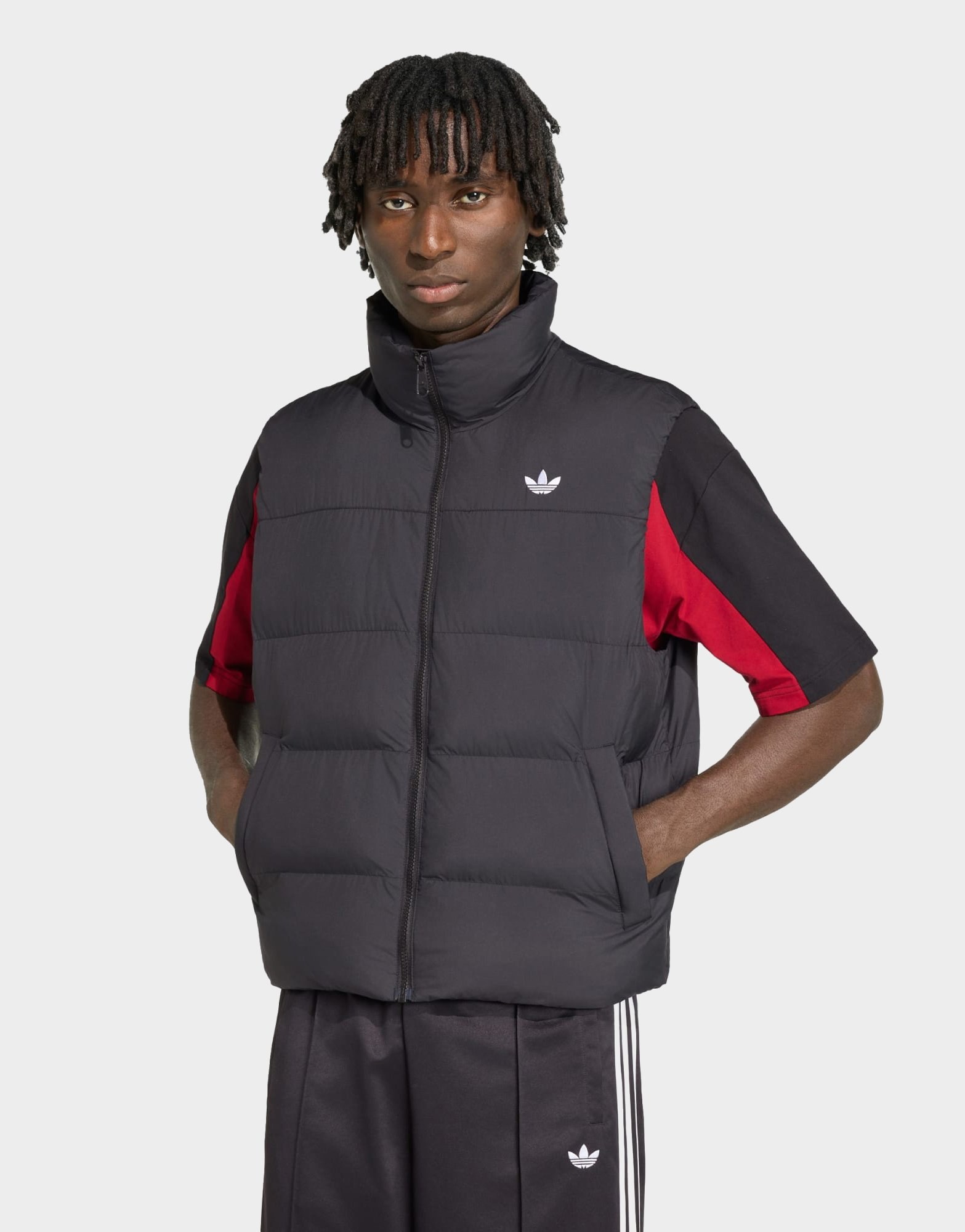 adidas Regenweste, Stehkragen