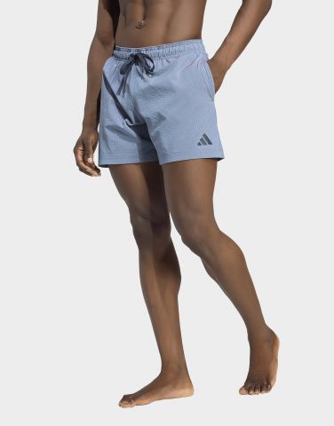 adidas Irisierende Seersucker Badeshorts, 13 Cm