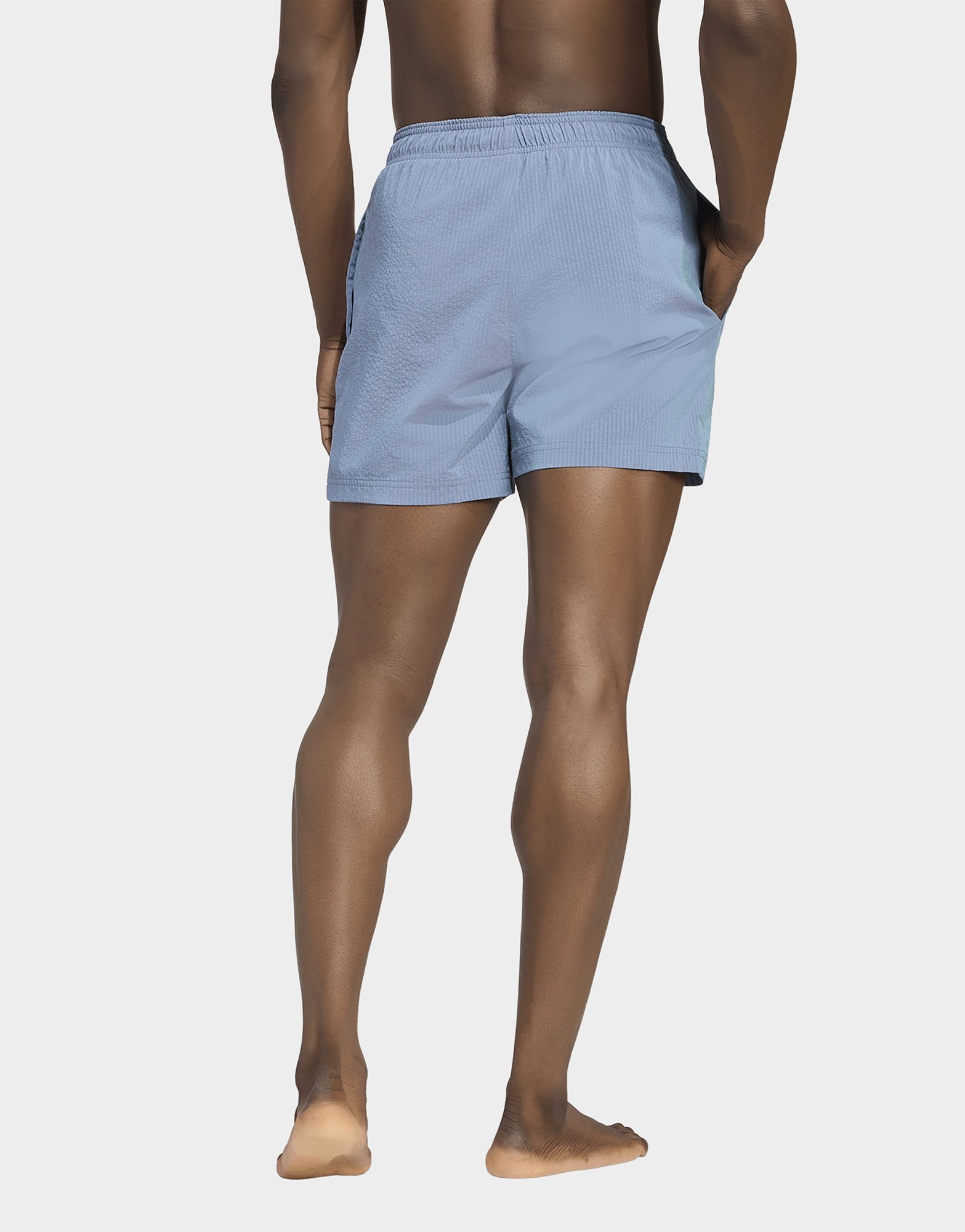 adidas Irisierende Seersucker Badeshorts, 13 Cm