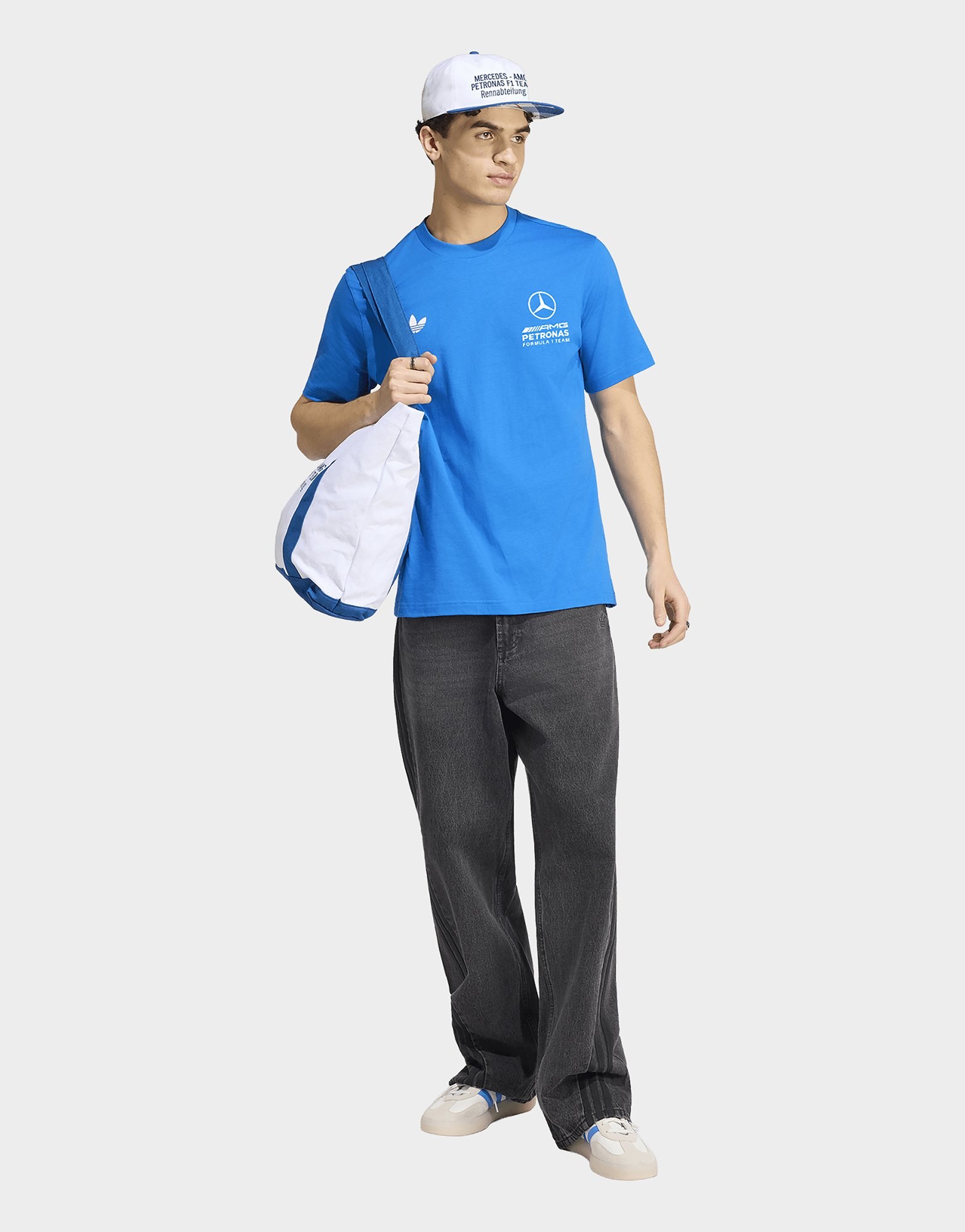 adidas Mercedes-amg Petronas Formula 1 Team Blue Wonder T-shirt