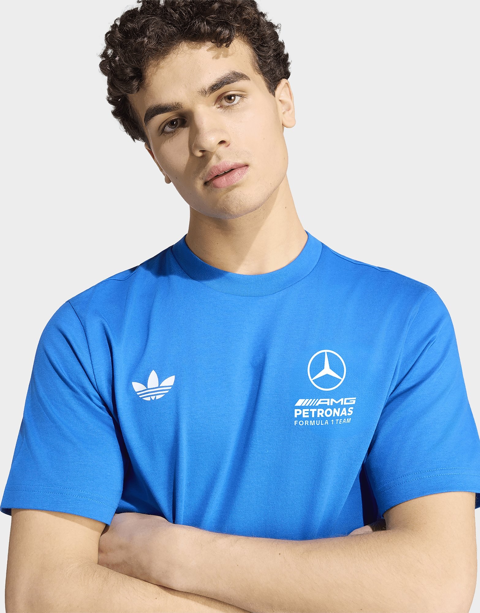 adidas Mercedes-amg Petronas Formula 1 Team Blue Wonder T-shirt