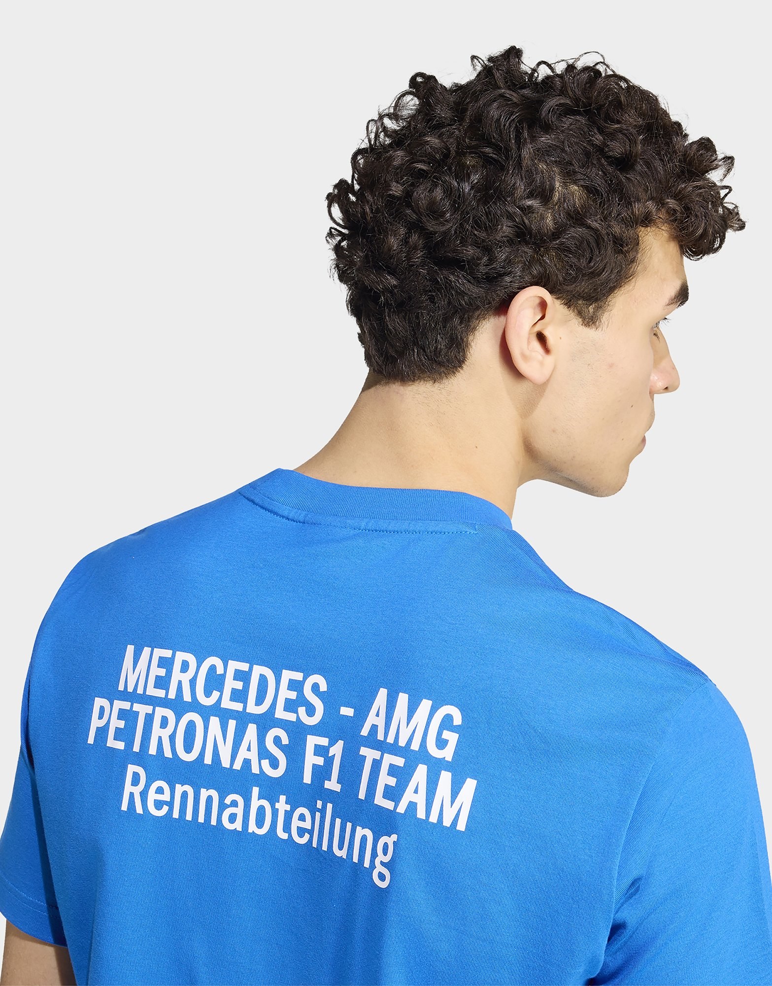 adidas Mercedes-amg Petronas Formula 1 Team Blue Wonder T-shirt
