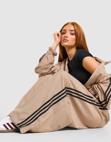 adidas Originals 3-Stripes Checks Loose Track Pants