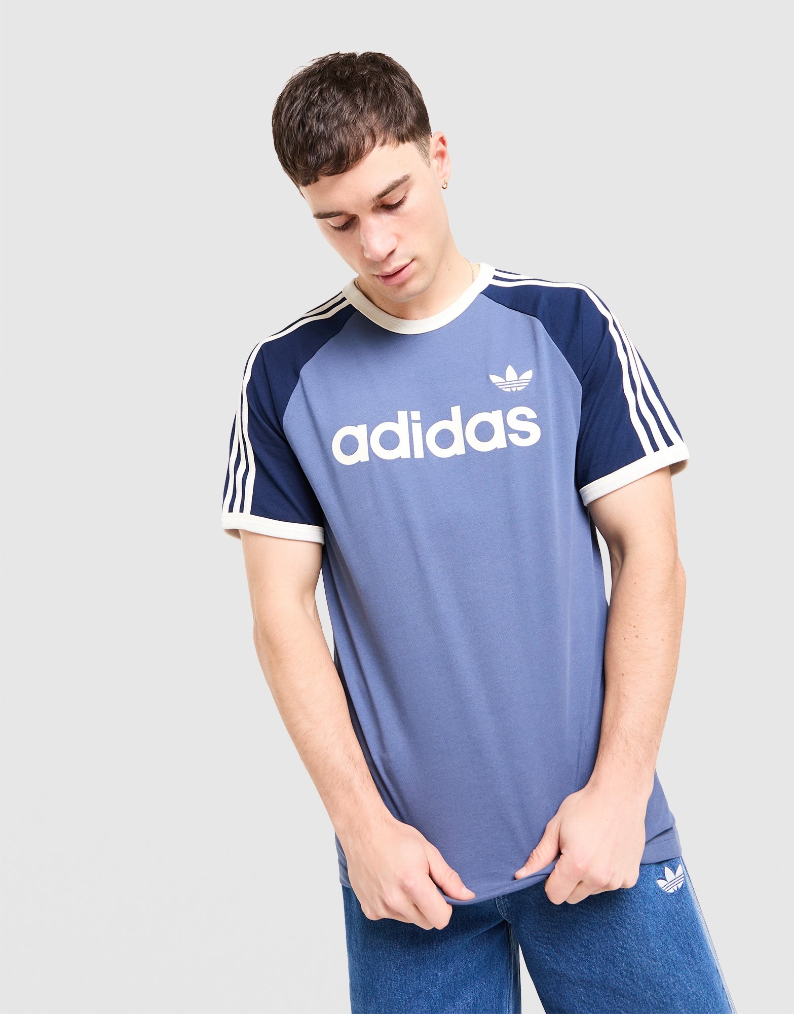 adidas Originals Colour Block 3-Streifen T-Shirt