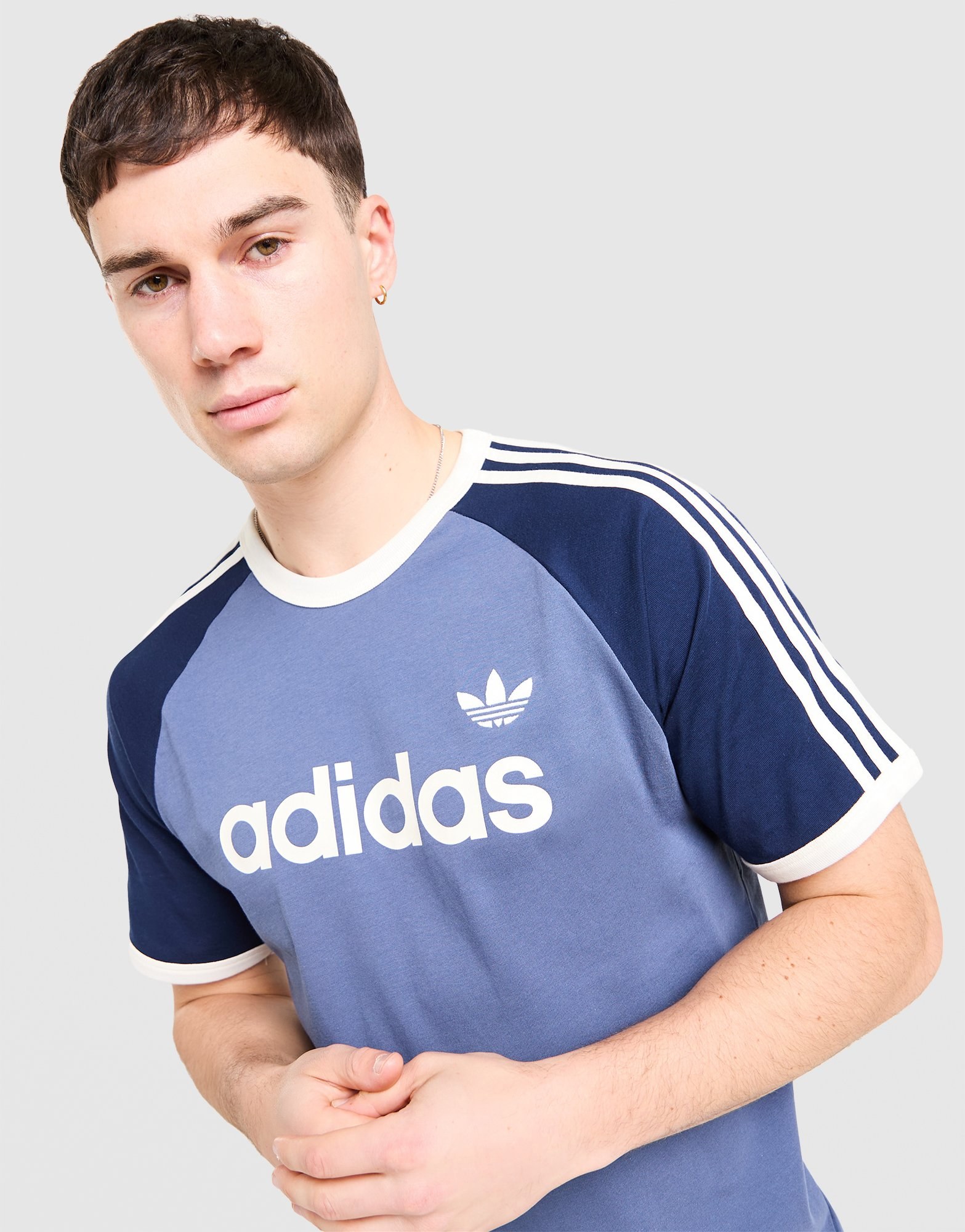 adidas Originals Colour Block 3-Streifen T-Shirt