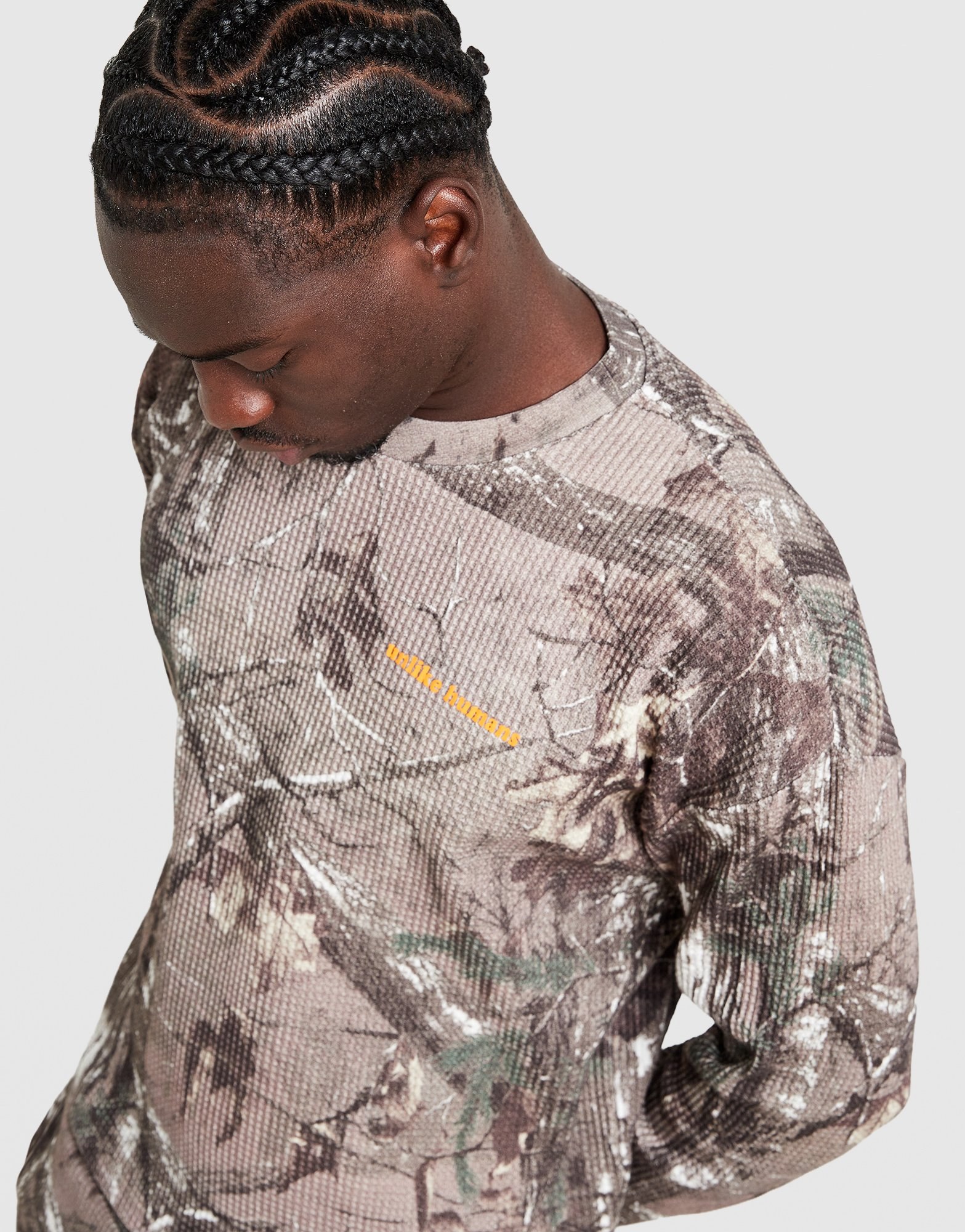 Unlike Humans Lua Waffle Longsleeve T-Shirt