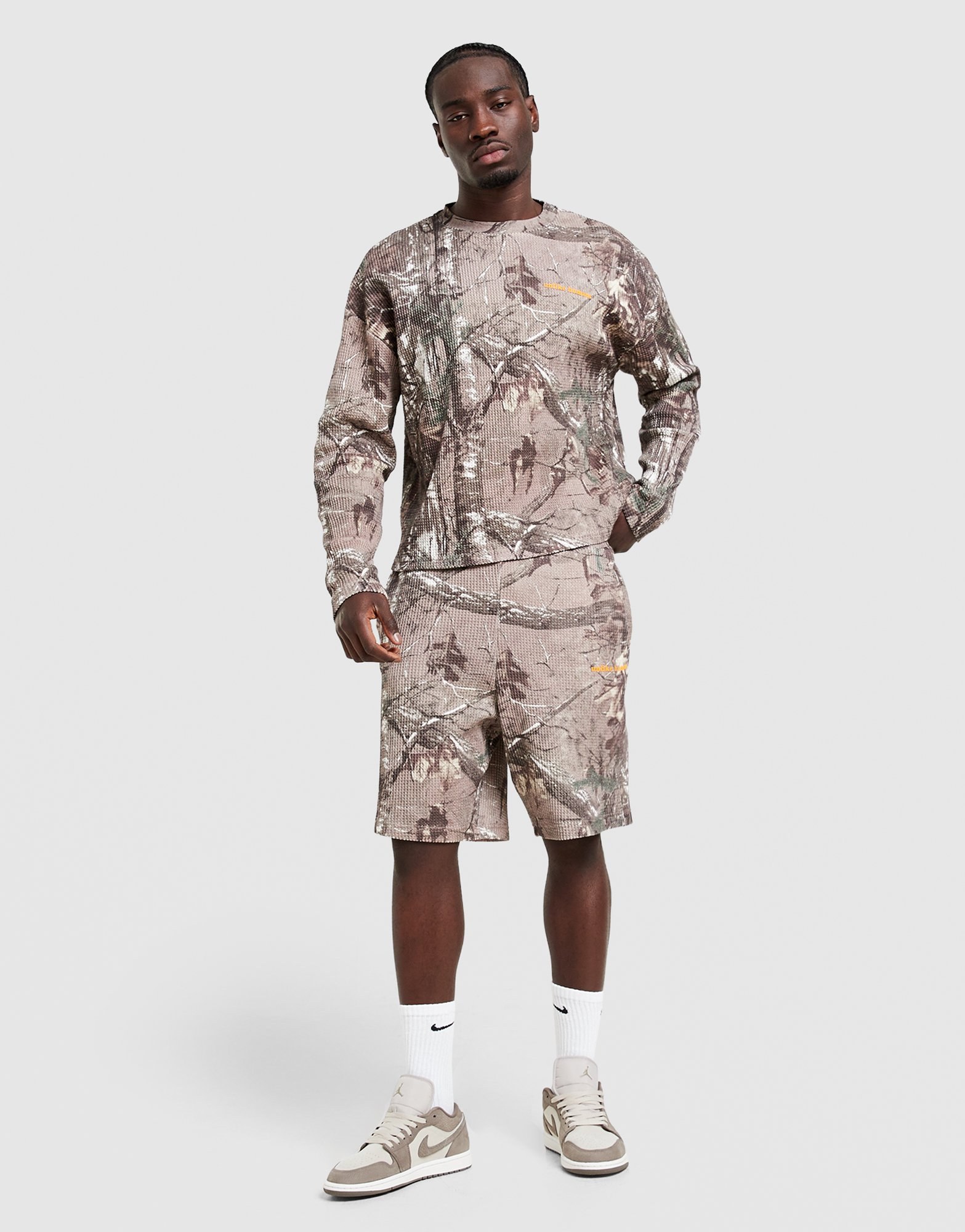 Unlike Humans Lua Waffle Shorts