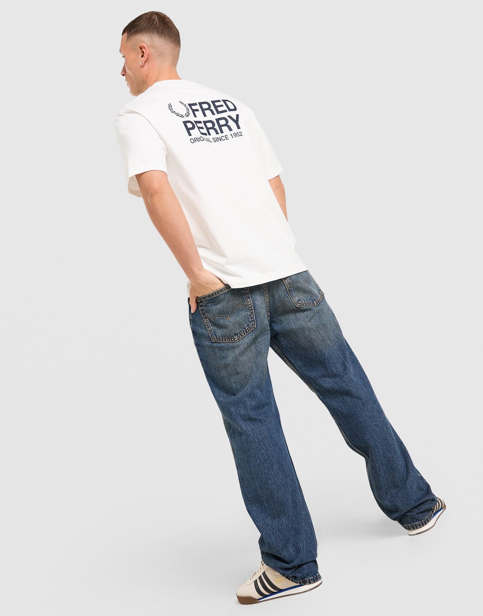 Fred Perry Relaxed Back Graphic T-Shirt