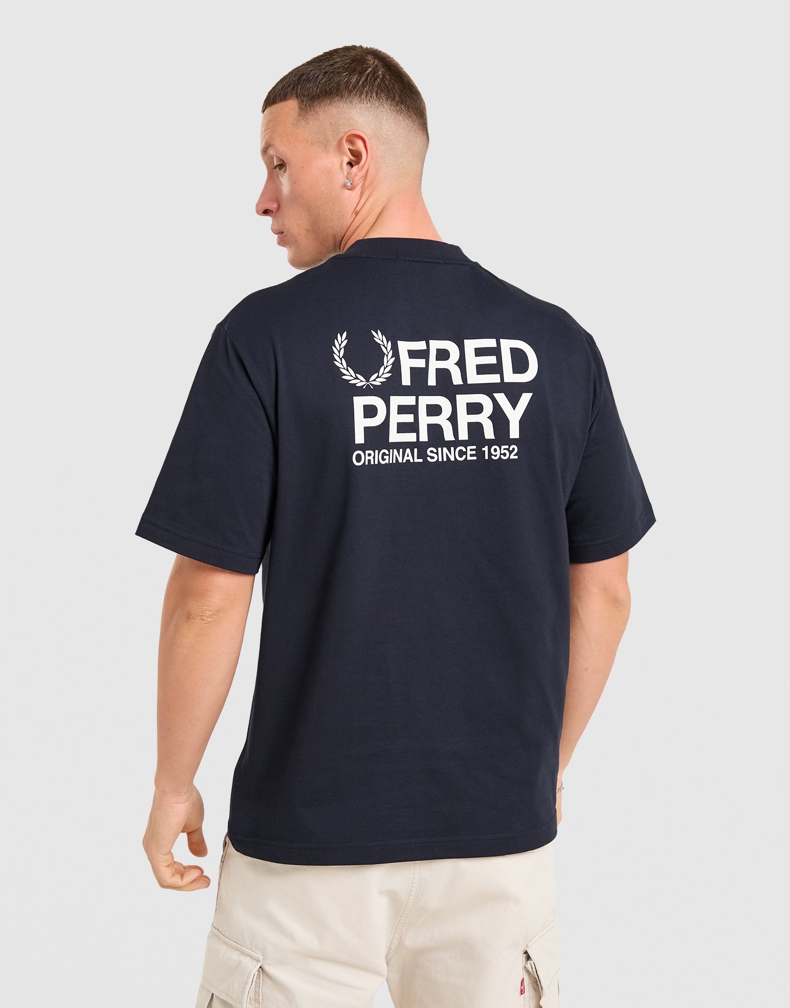 Fred Perry Relaxed Back Graphic T-Shirt