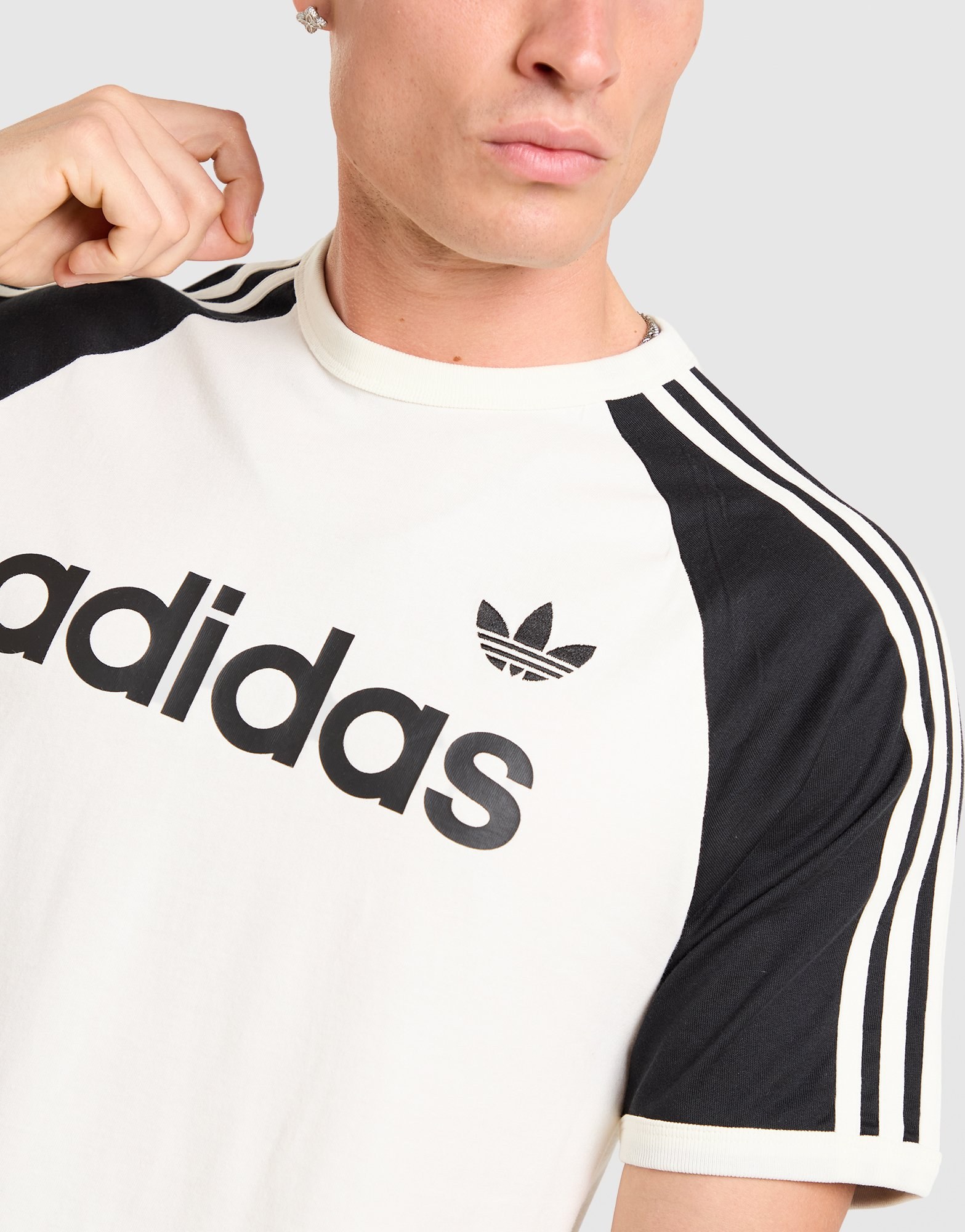 adidas Originals Colour Block 3-Streifen T-Shirt