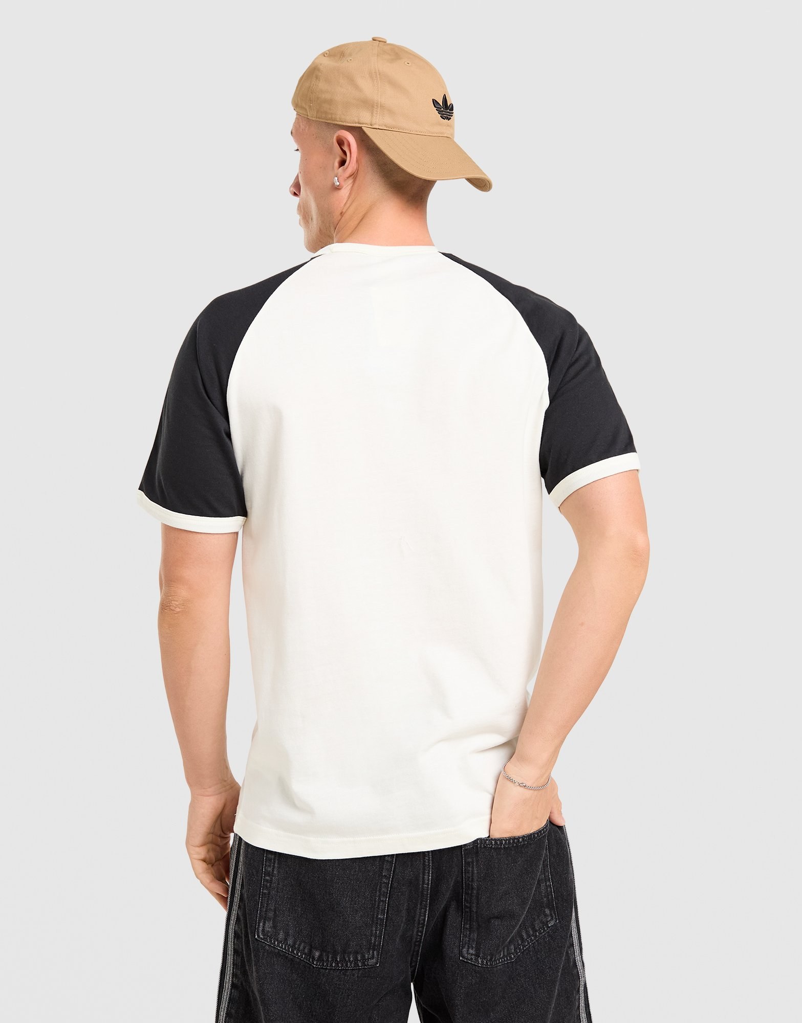 adidas Originals Colour Block 3-Streifen T-Shirt