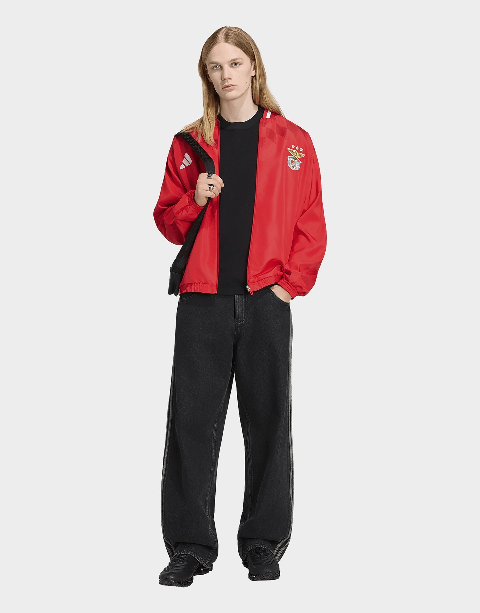 adidas SL Benfica Lissabon Stadion Trainingsjacke