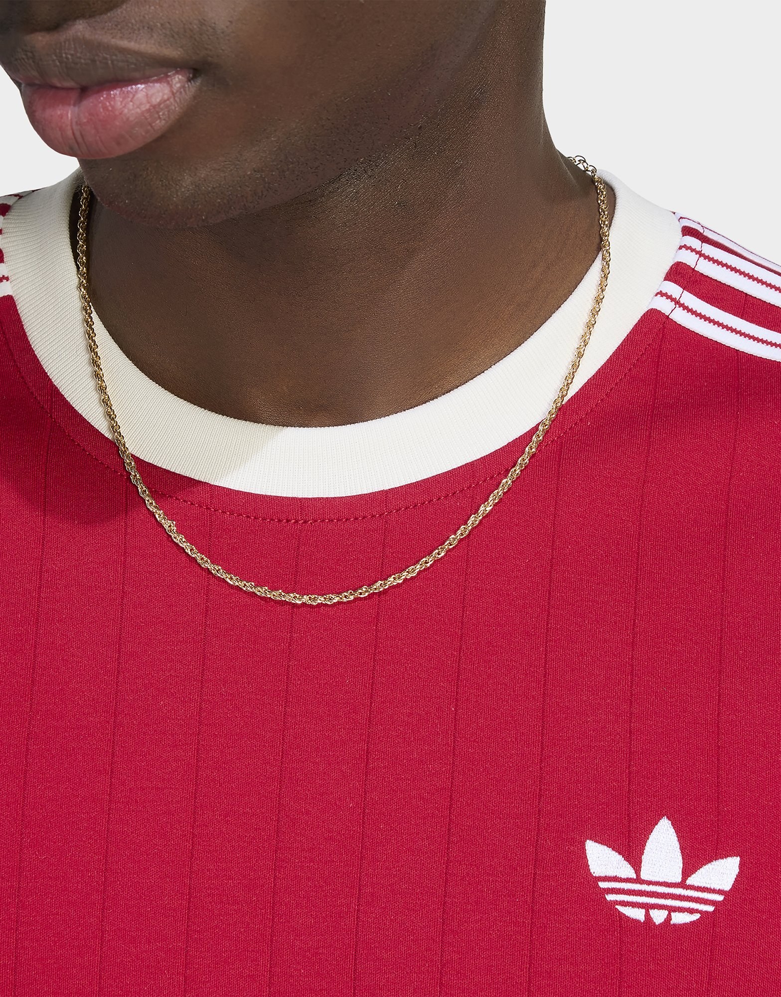 adidas Drop Needle 3-streifen T-shirt
