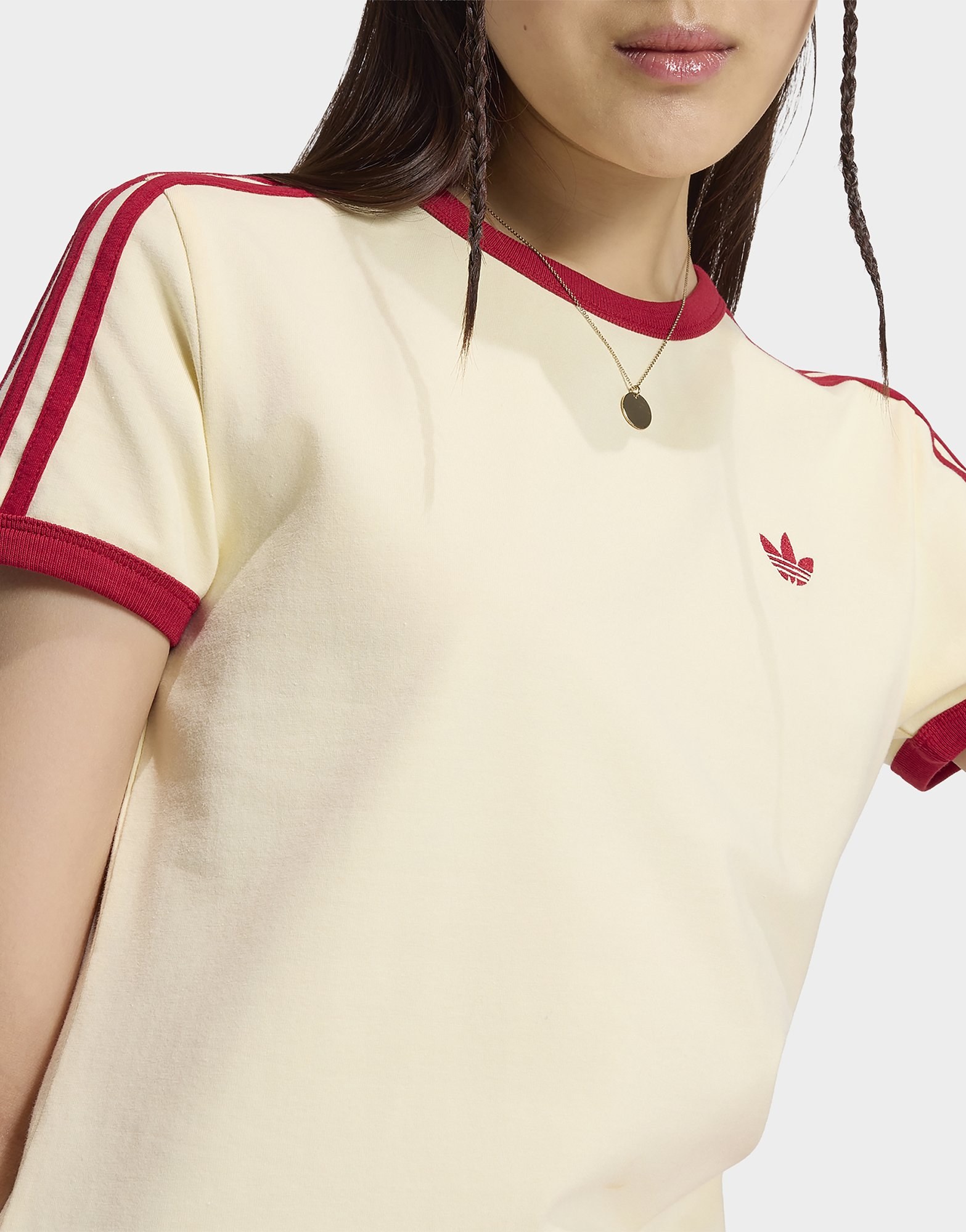 adidas Originals 3-streifen Slim T-shirt