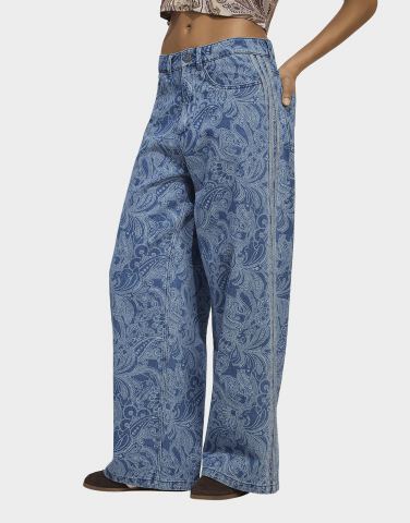 adidas LIBERTY LONDON FIREBIRD MID RISE JEANSHOSE, GERADES BEIN
