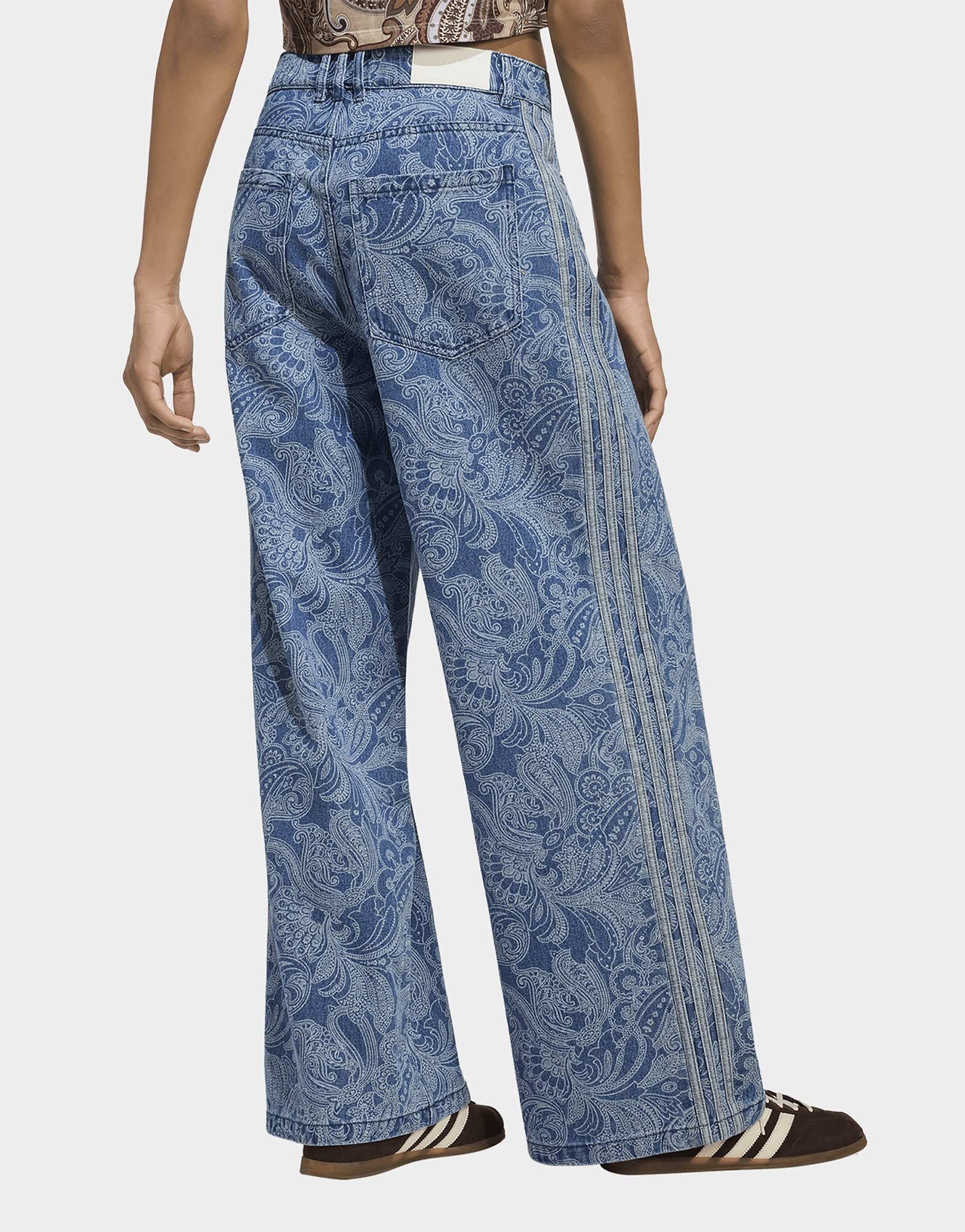 adidas LIBERTY LONDON FIREBIRD MID RISE JEANSHOSE, GERADES BEIN