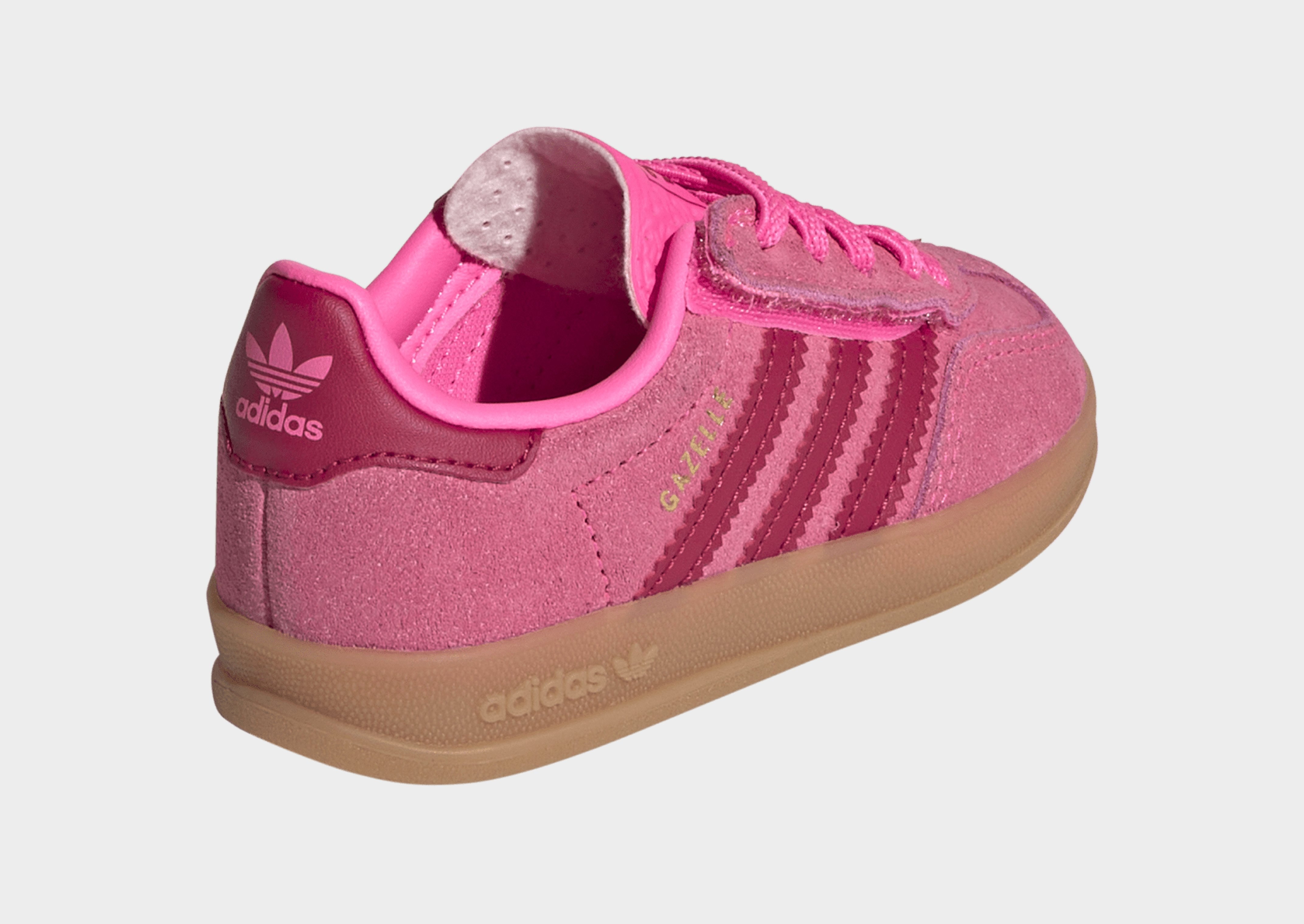 adidas Gazelle Hallenschuh, Komfortverschluss, Elastische Schnürsenkel