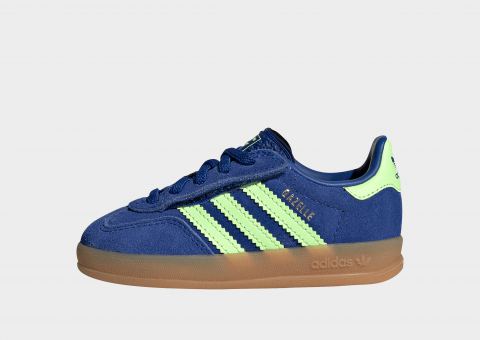 adidas Gazelle Hallenschuh, Komfortverschluss, Elastische Schnürsenkel