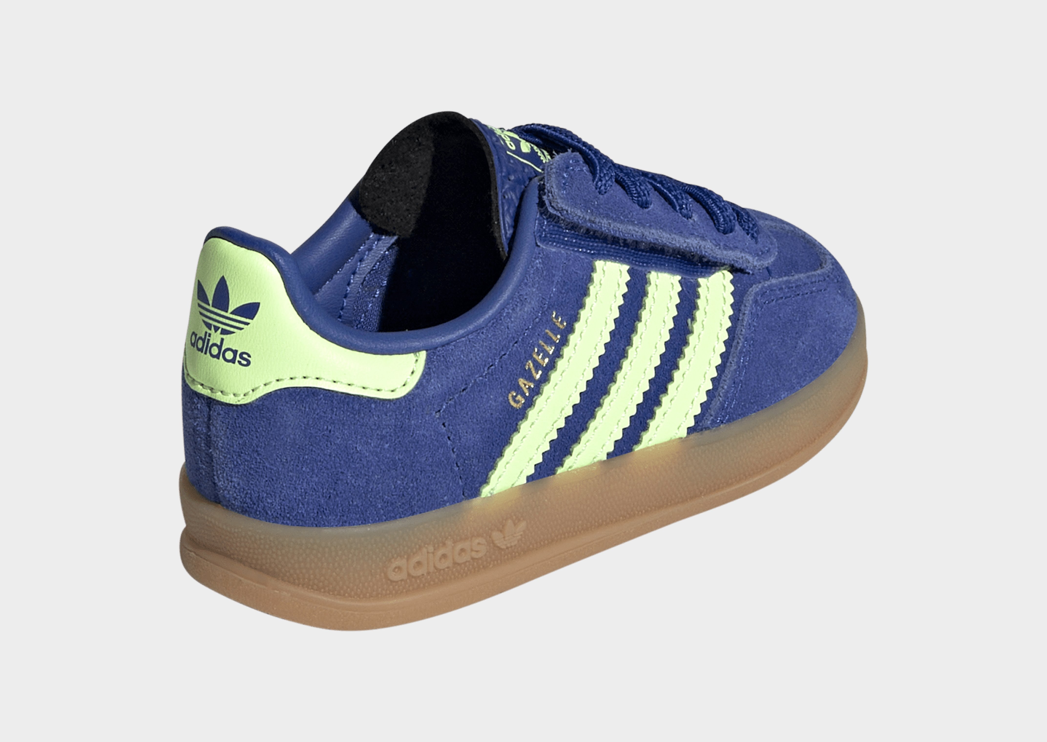 adidas Gazelle Hallenschuh, Komfortverschluss, Elastische Schnürsenkel
