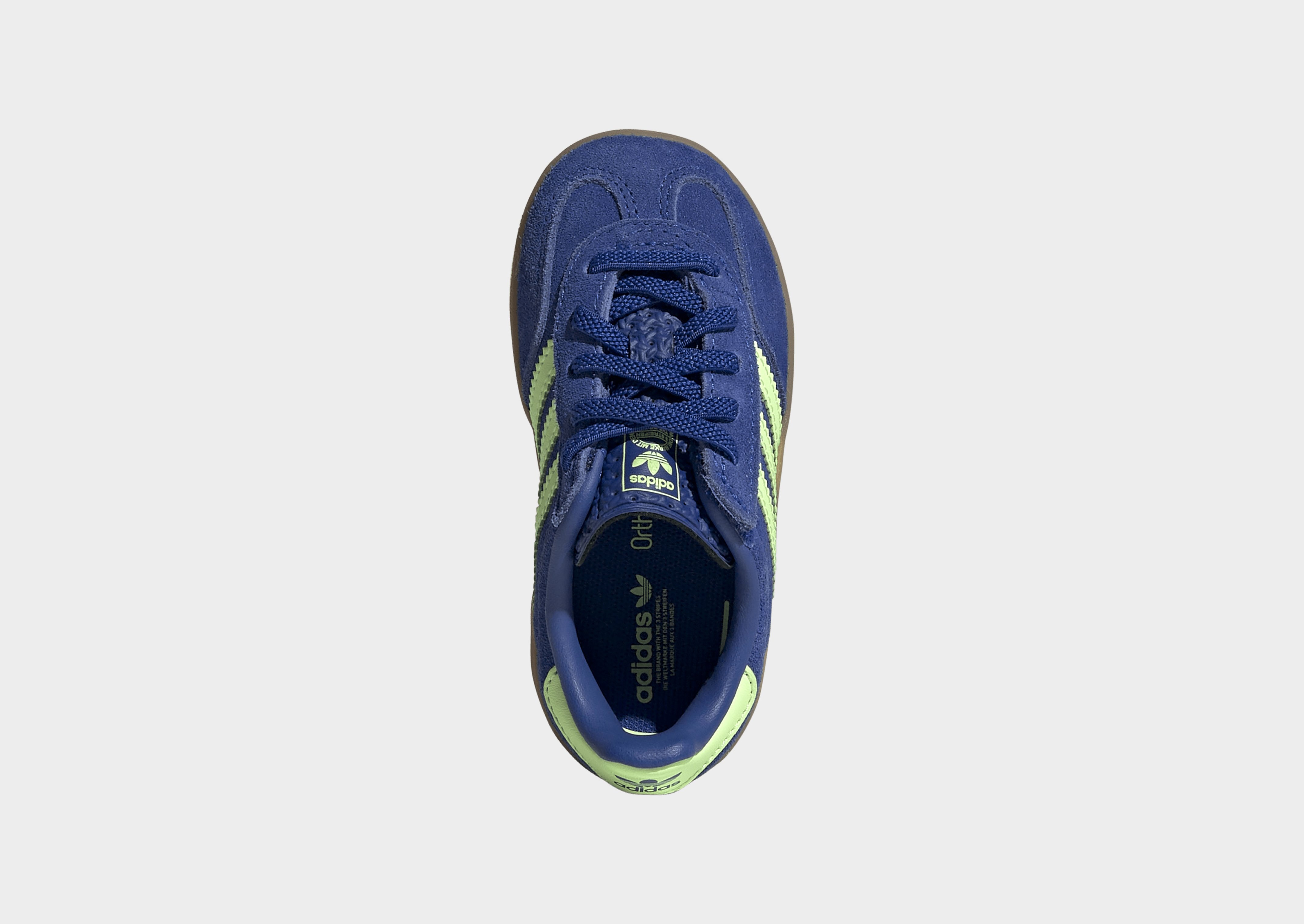adidas Gazelle Hallenschuh, Komfortverschluss, Elastische Schnürsenkel
