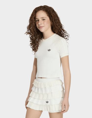adidas Slim Knitted 3-streifen T-shirt