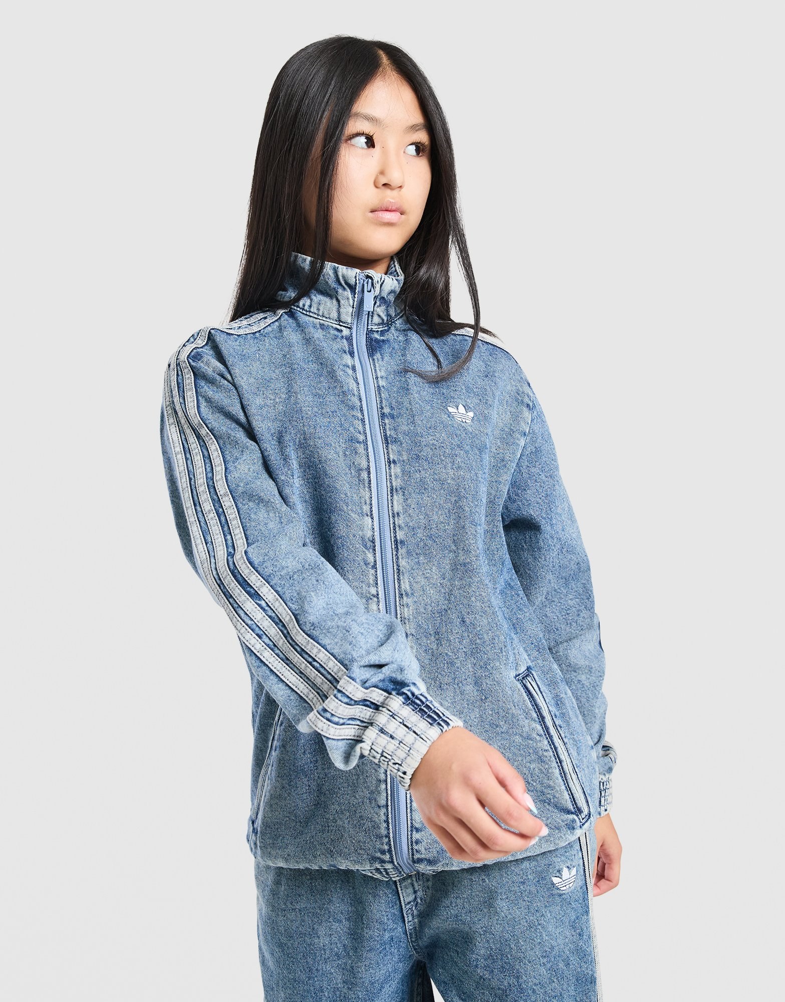 adidas Originals Girls' Denim Jacket Junior