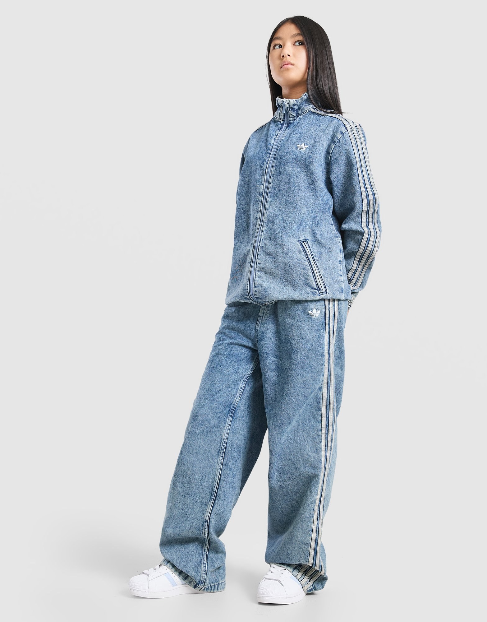 adidas Originals Girls' Denim Jacket Junior
