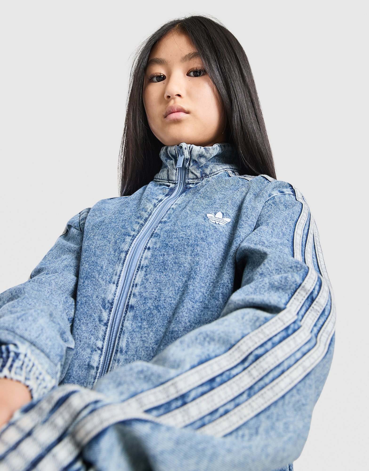 adidas Originals Girls' Denim Jacket Junior