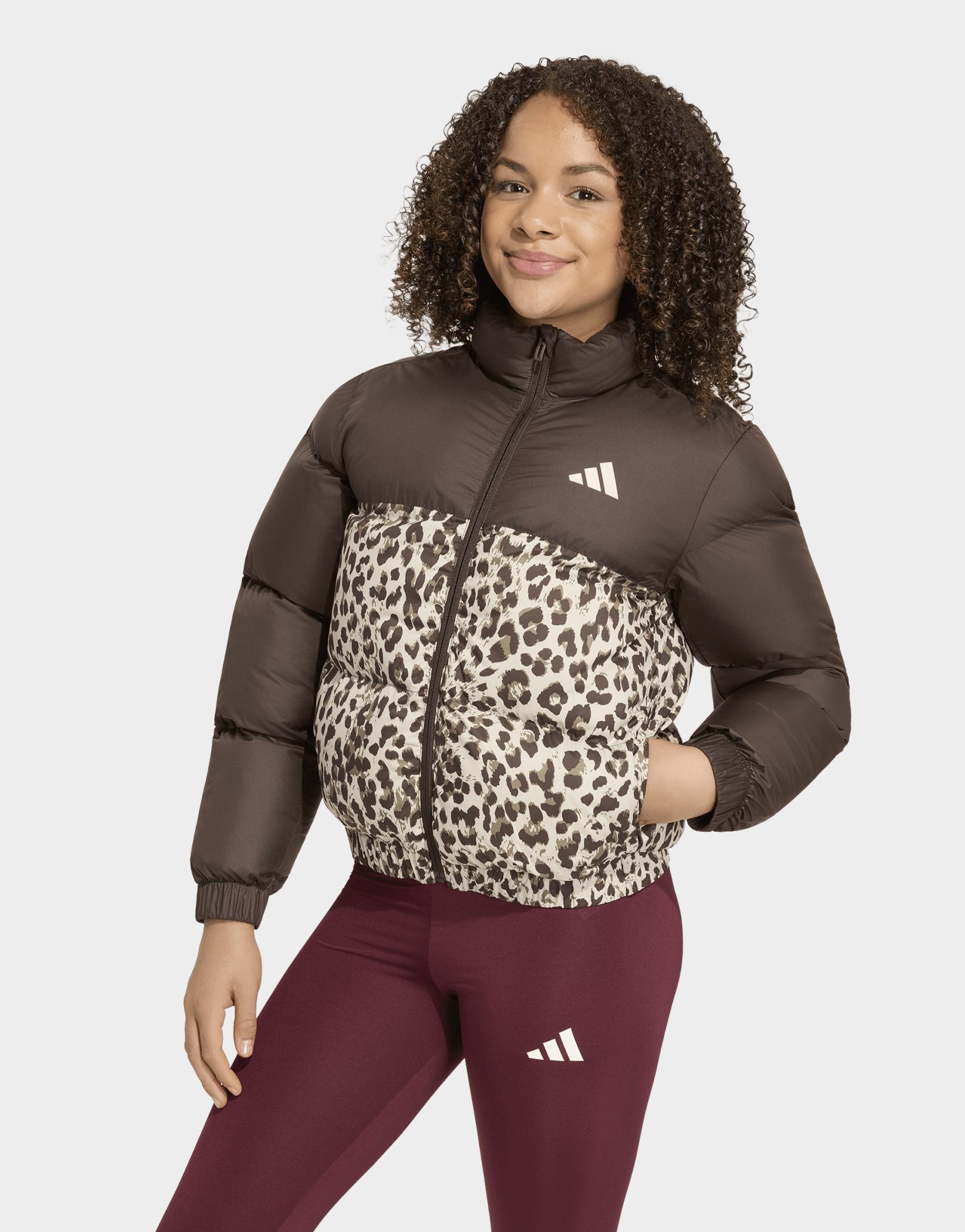 adidas KUNSTDAUNENJACKE, ALLOVER-PRINT